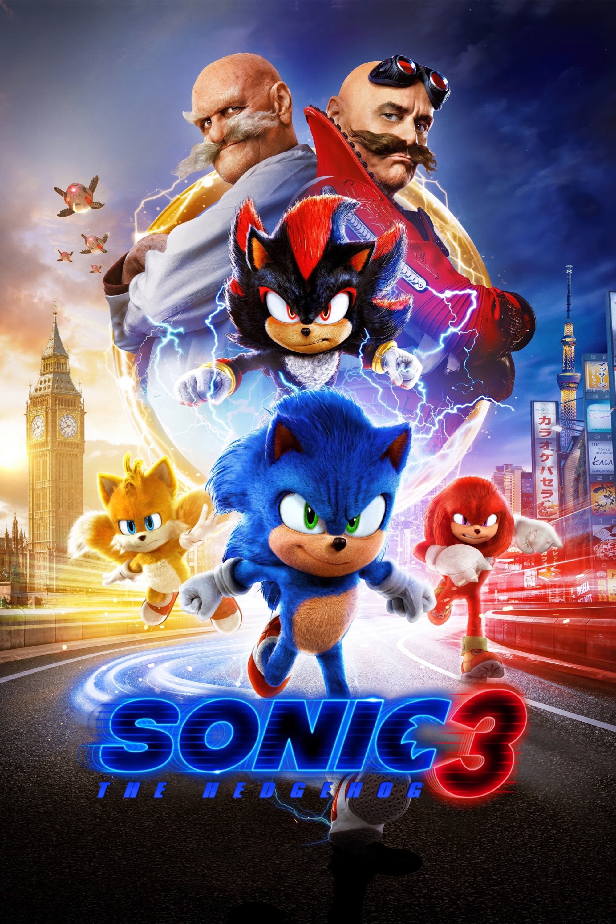 Immagine Sonic 3 - Il film - Poster - Sfondi