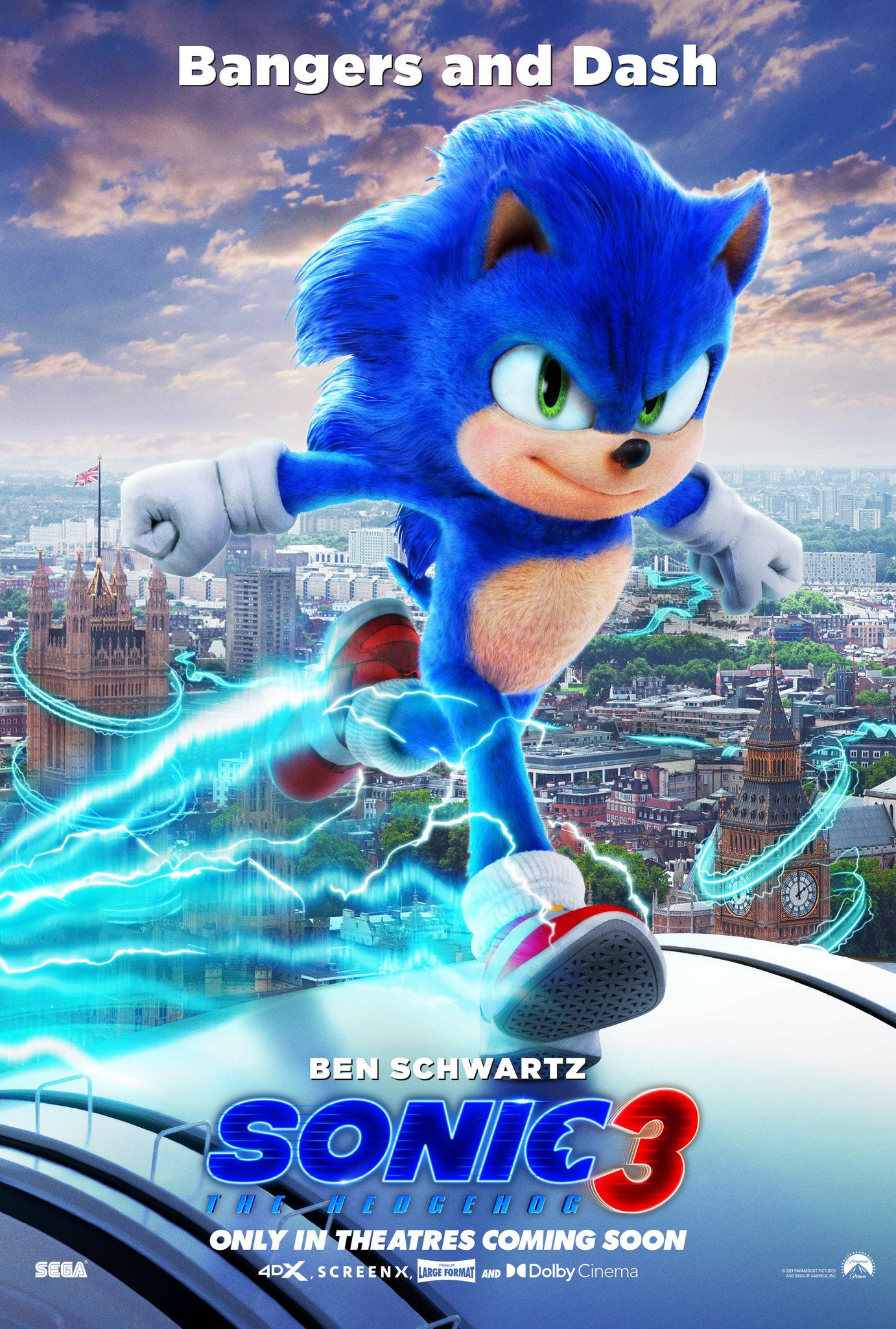 Immagine Sonic 3 - Il film - Poster - Sfondi