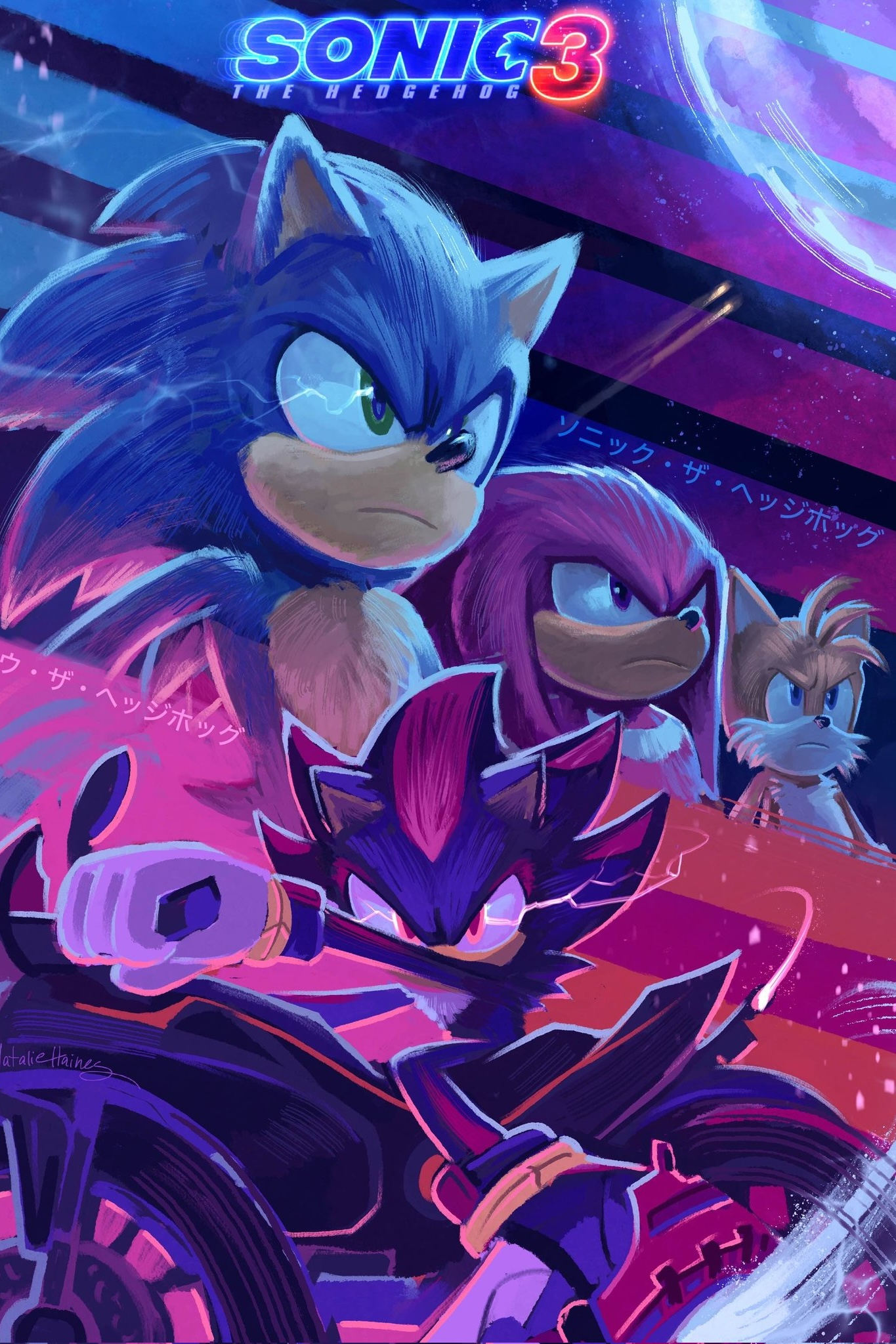 Immagine Sonic 3 - Il film - Poster - Sfondi