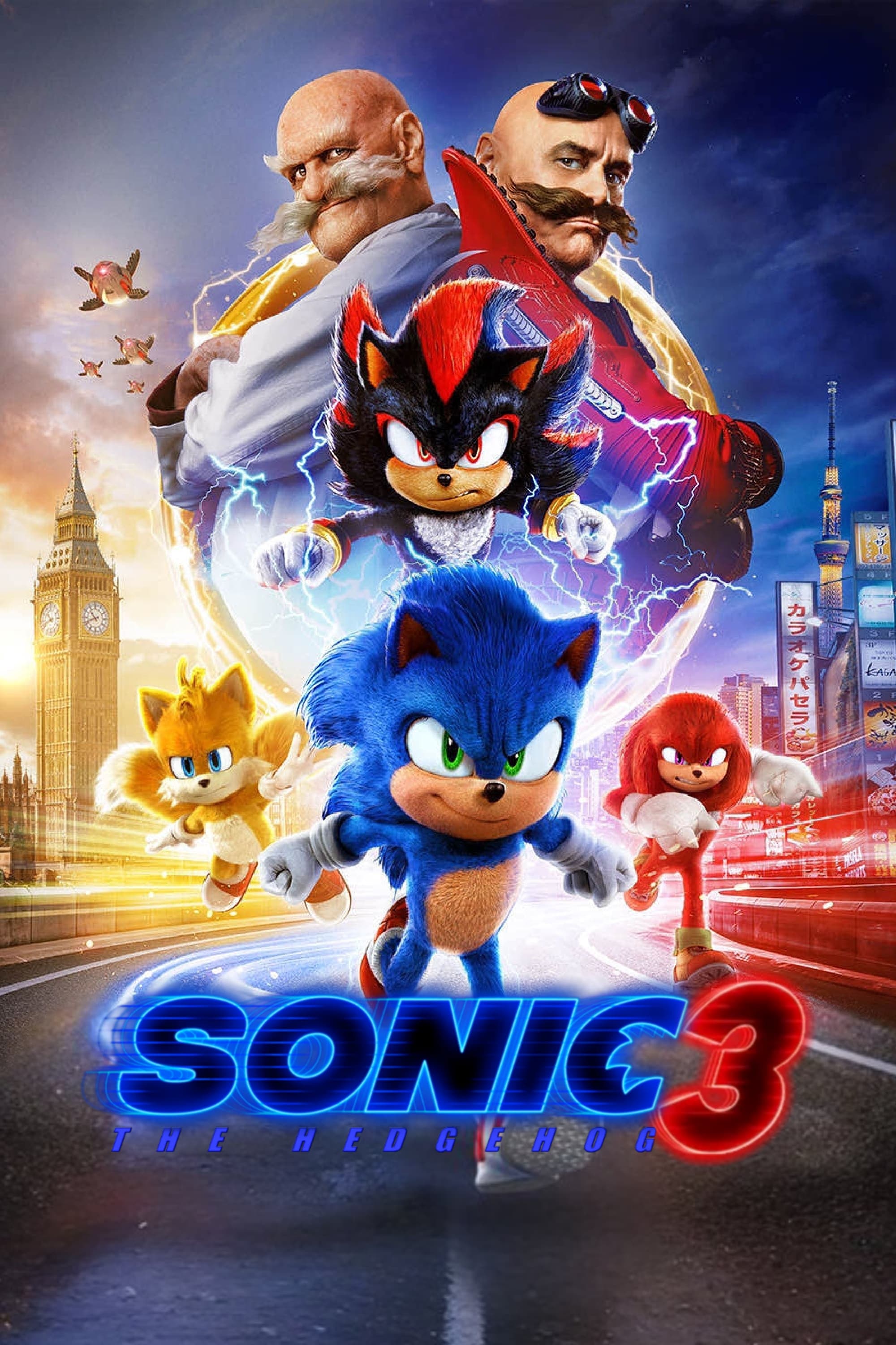 Immagine Sonic 3 - Il film - Poster - Sfondi