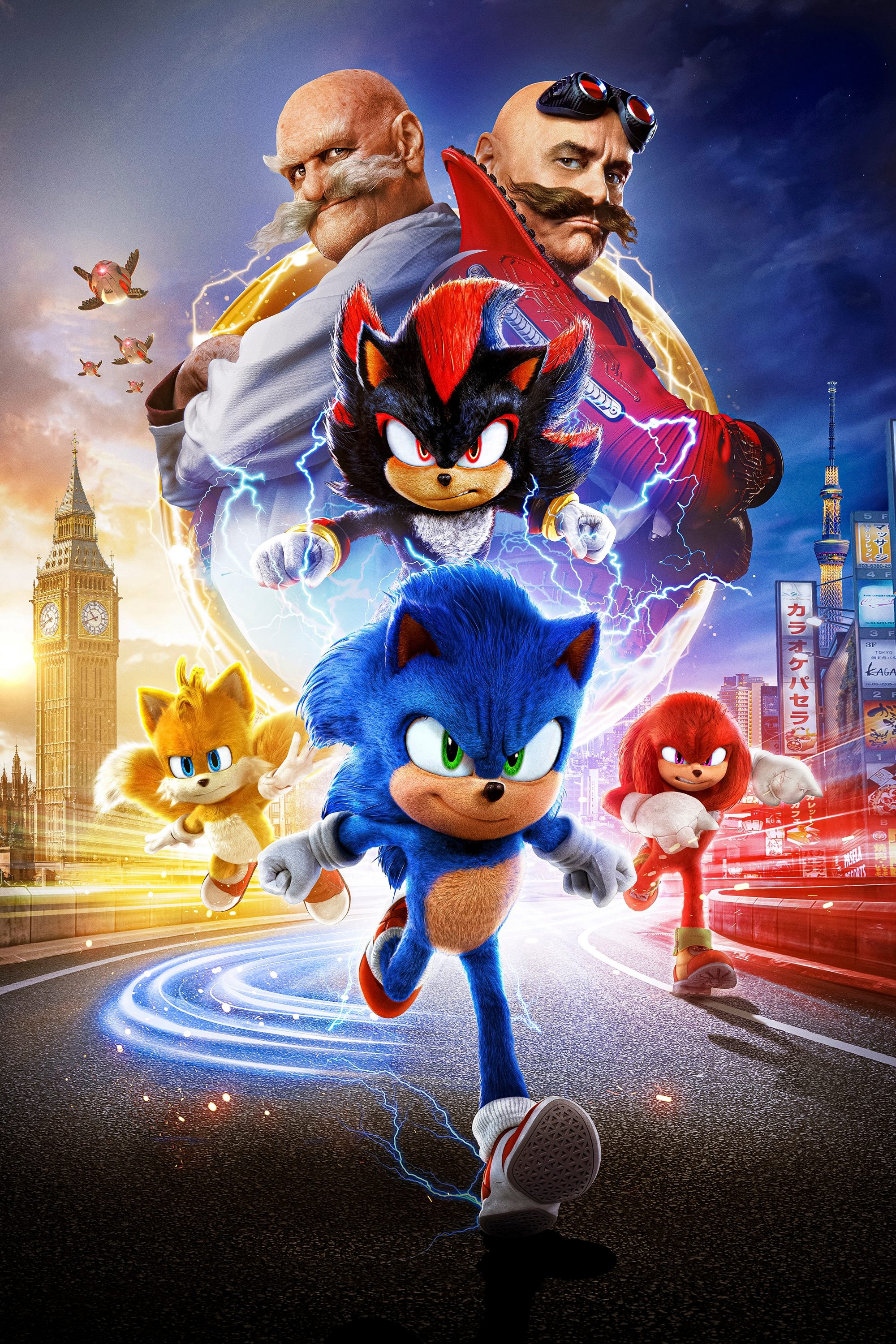 Immagine Sonic 3 - Il film - Poster - Sfondi