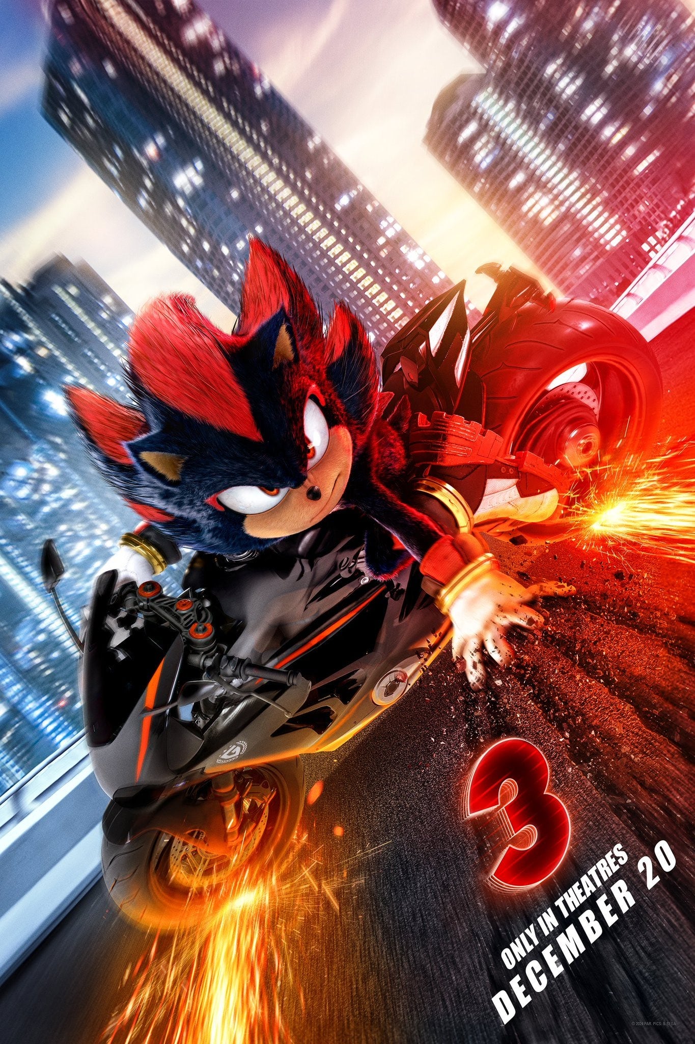 Immagine Sonic 3 - Il film - Poster - Sfondi