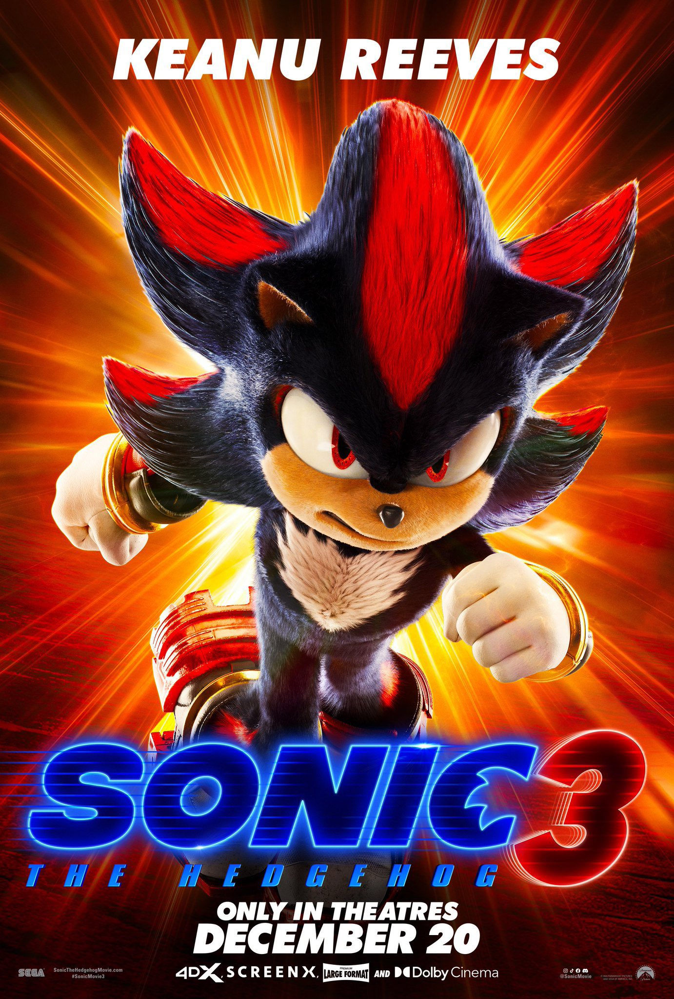 Immagine Sonic 3 - Il film - Poster - Sfondi