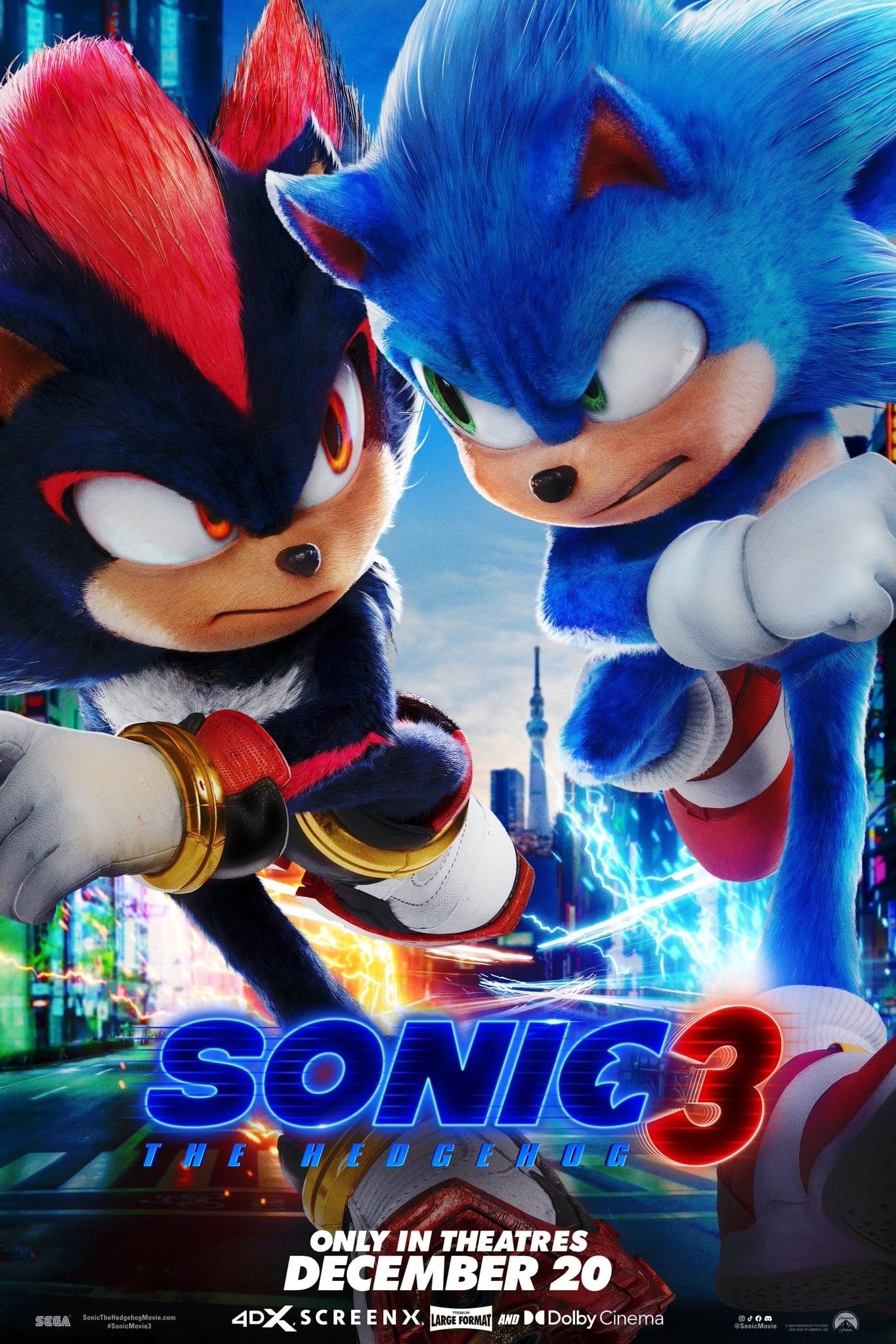 Immagine Sonic 3 - Il film - Poster - Sfondi