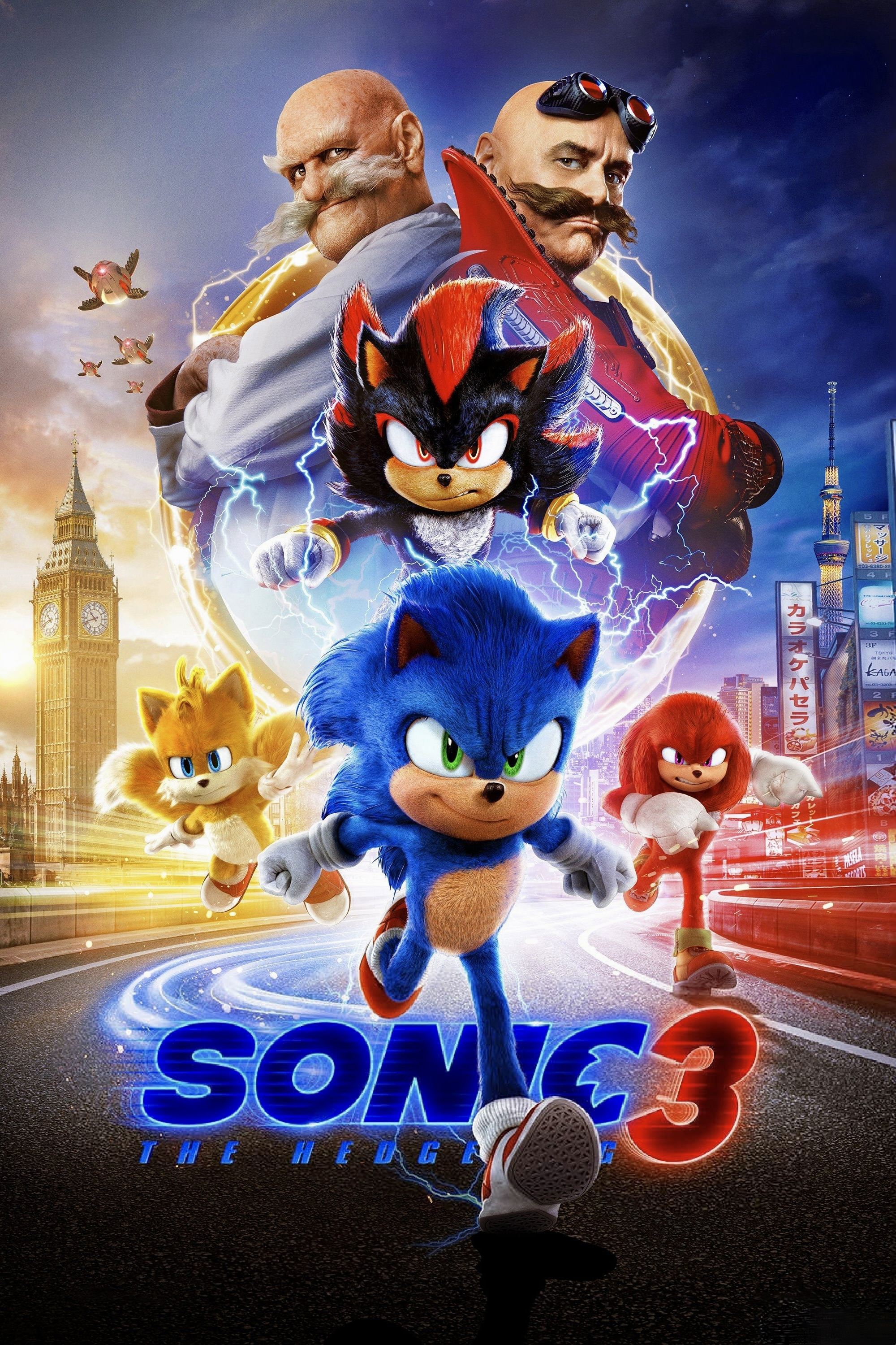 Immagine Sonic 3 - Il film - Poster - Sfondi