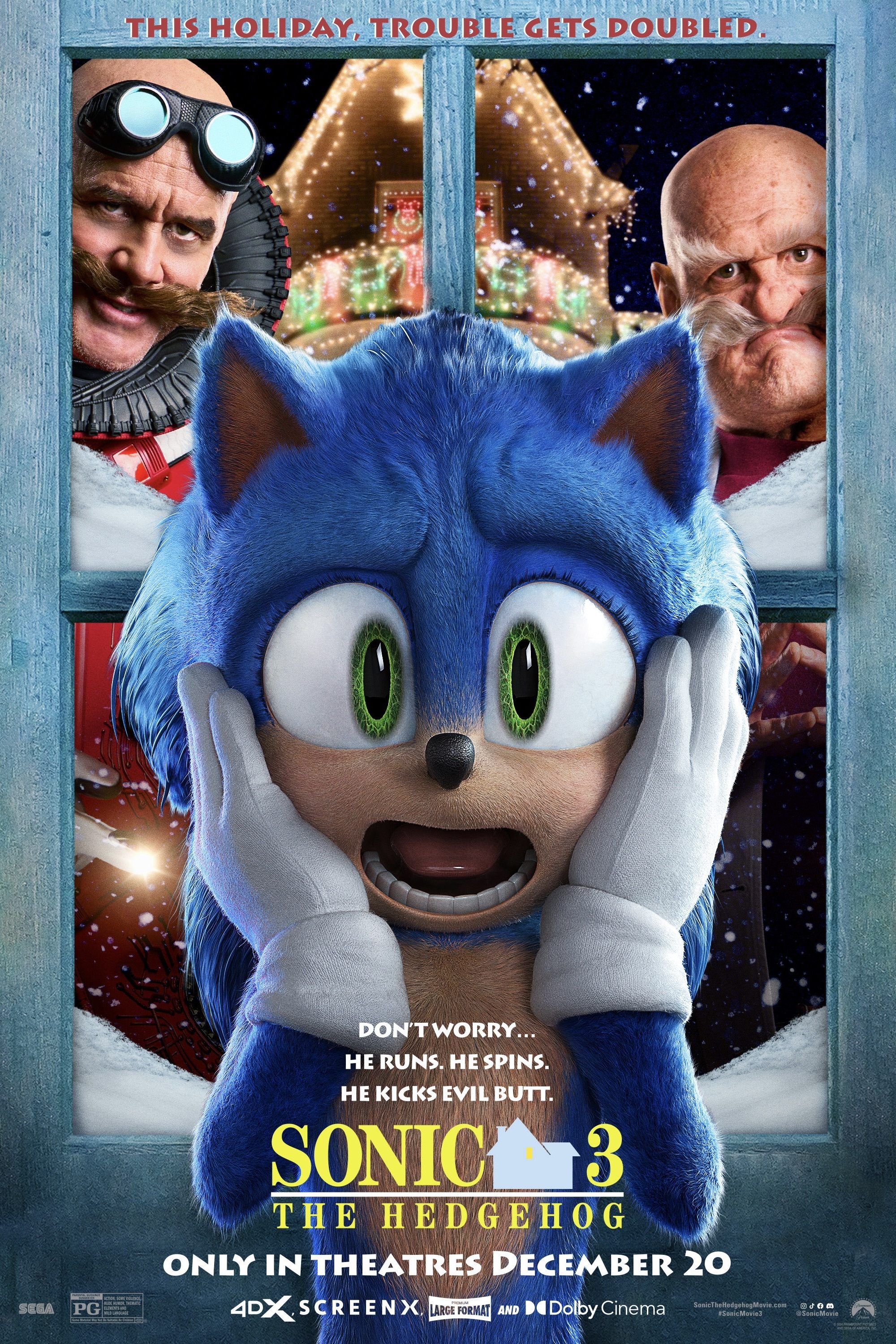 Immagine Sonic 3 - Il film - Poster - Sfondi