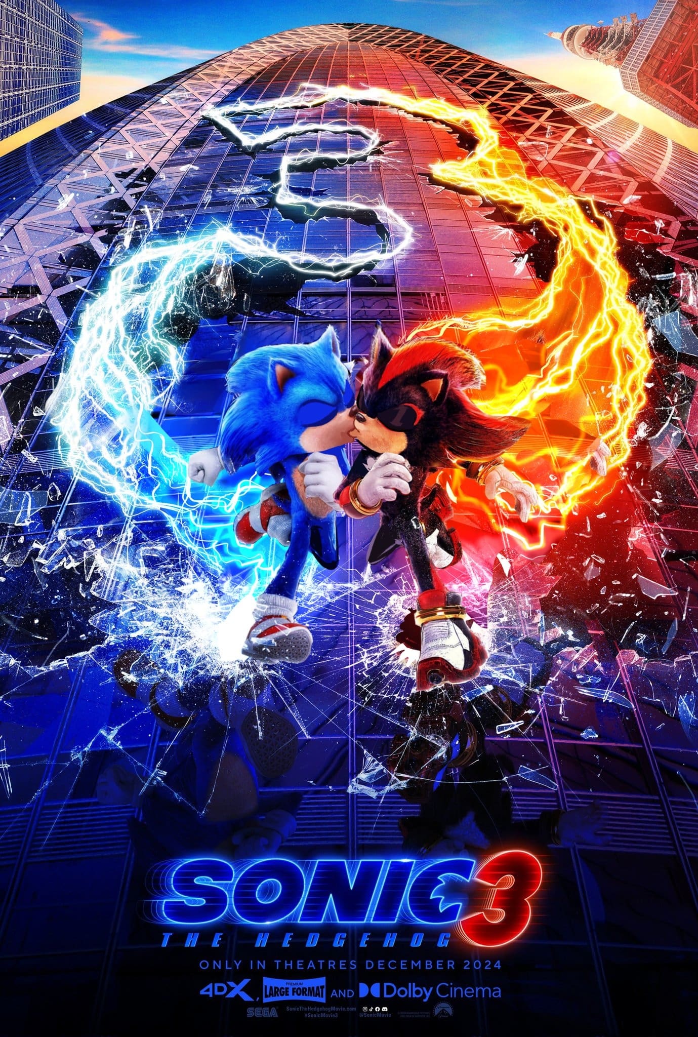 Immagine Sonic 3 - Il film - Poster - Sfondi