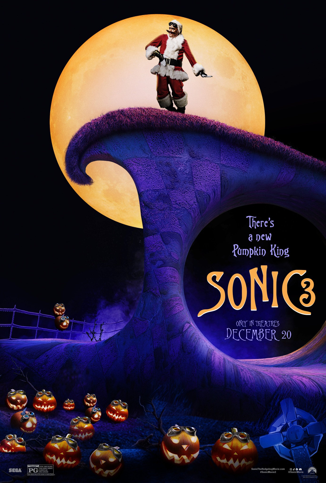 Immagine Sonic 3 - Il film - Poster - Sfondi