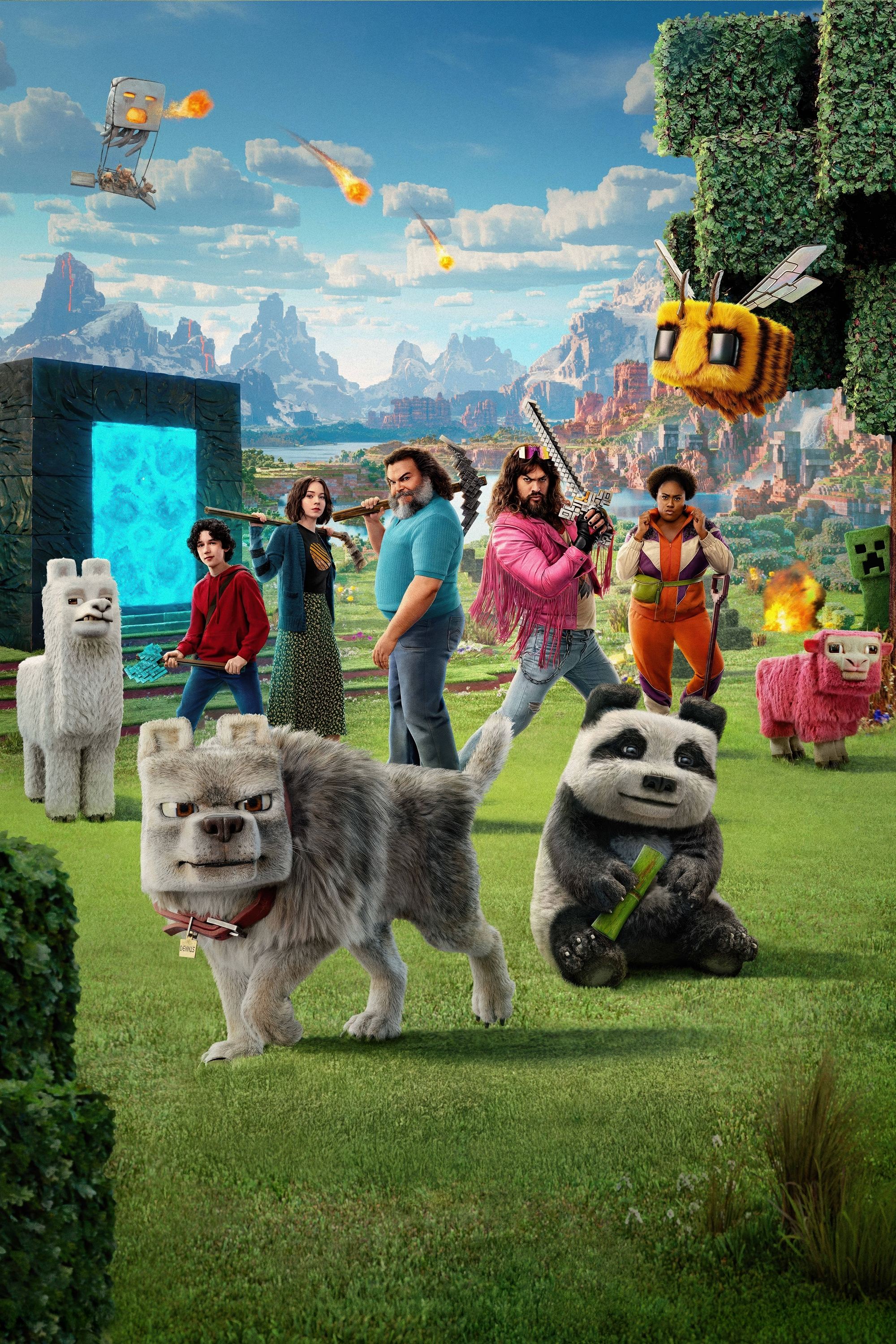 Immagine Un film Minecraft - Poster - Sfondi