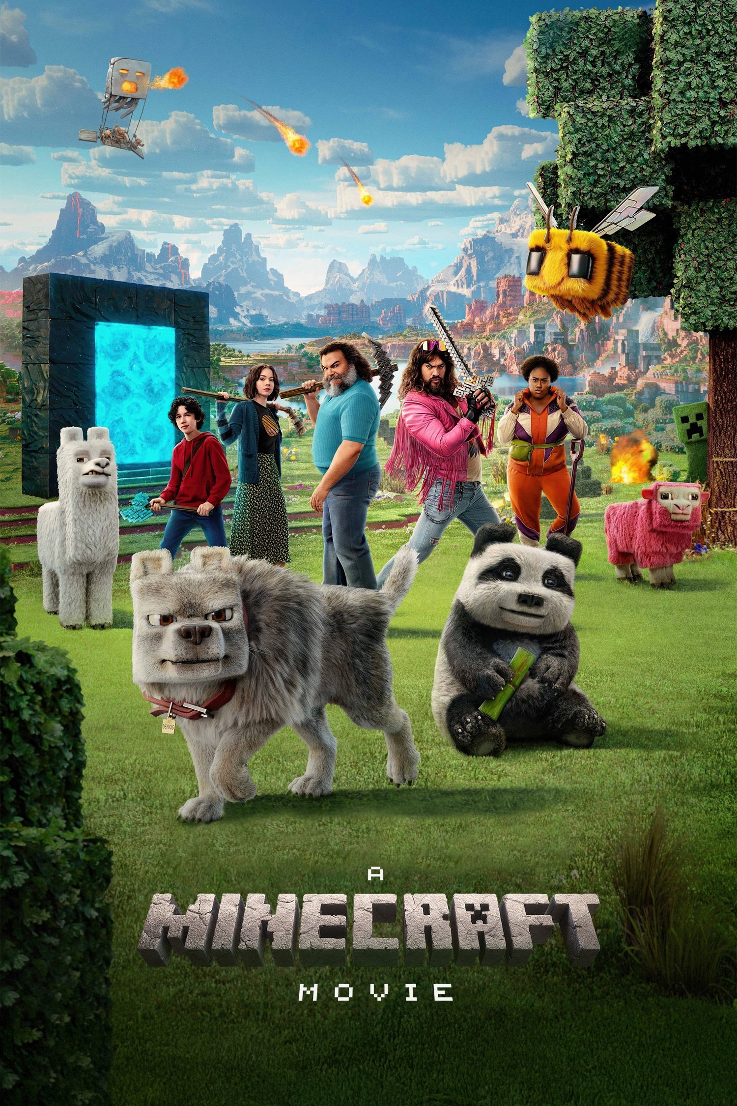 Immagine Un film Minecraft - Poster - Sfondi
