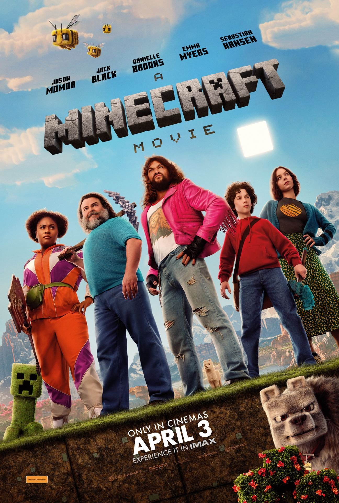 Immagine Un film Minecraft - Poster - Sfondi