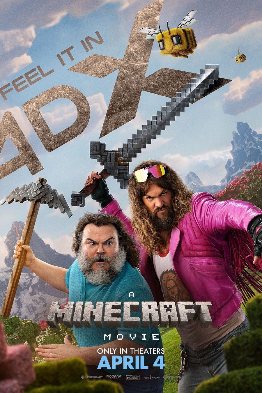 Immagine Un film Minecraft - Poster - Sfondi