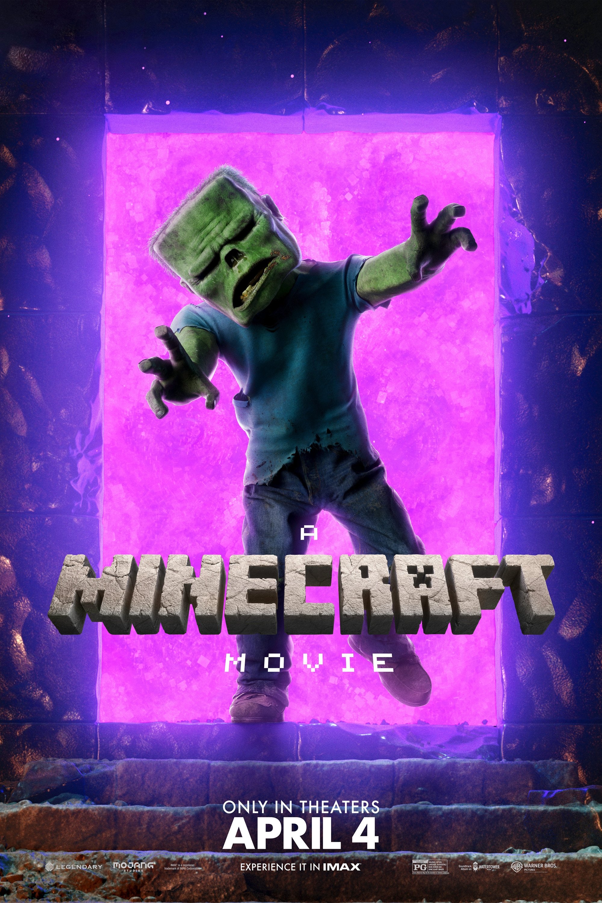 Immagine Un film Minecraft - Poster - Sfondi