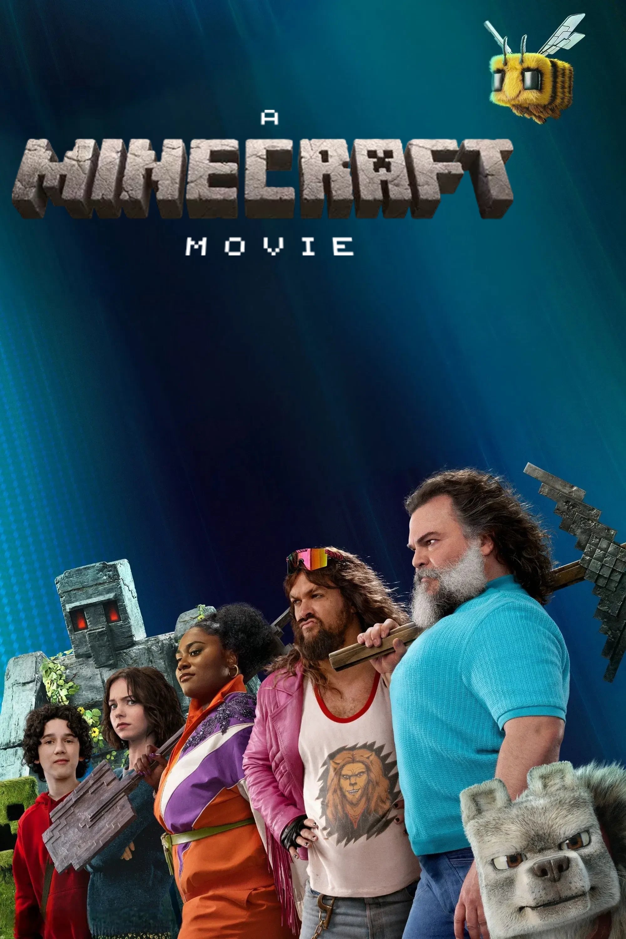 Immagine Un film Minecraft - Poster - Sfondi