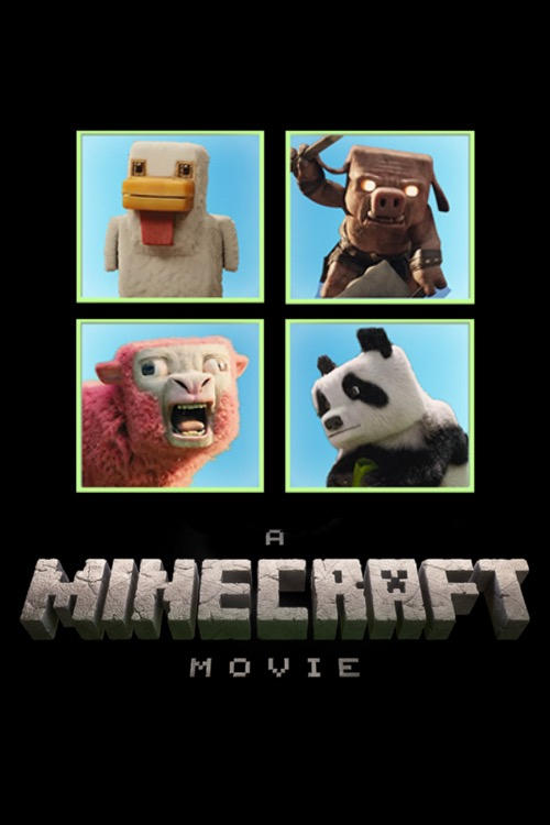 Immagine Un film Minecraft - Poster - Sfondi