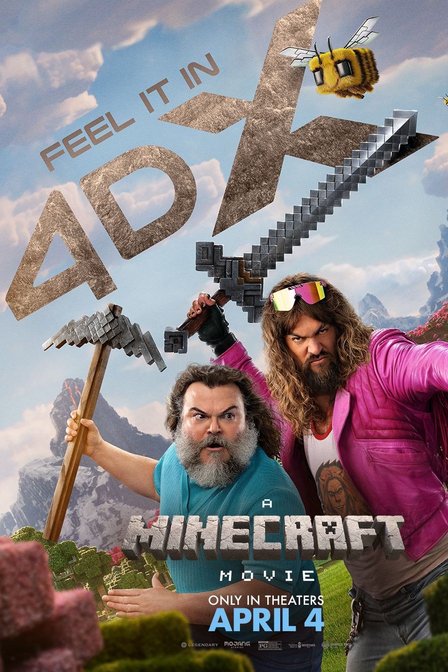 Immagine Un film Minecraft - Poster - Sfondi