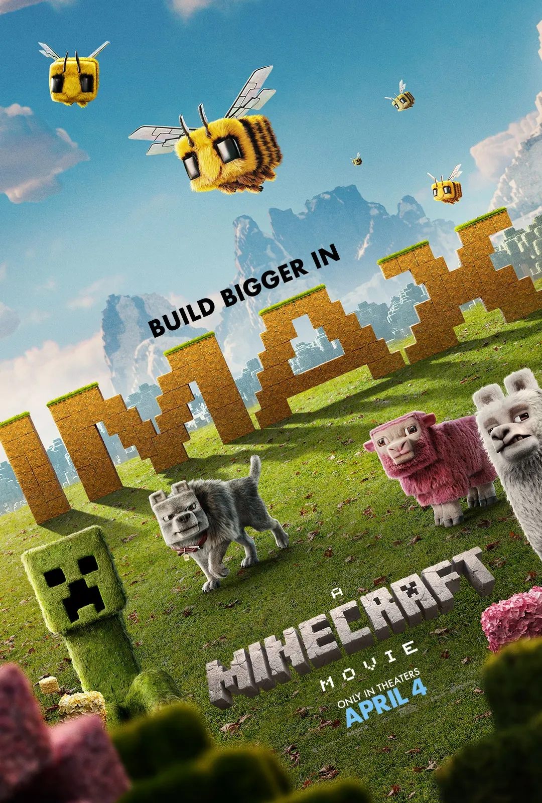 Immagine Un film Minecraft - Poster - Sfondi