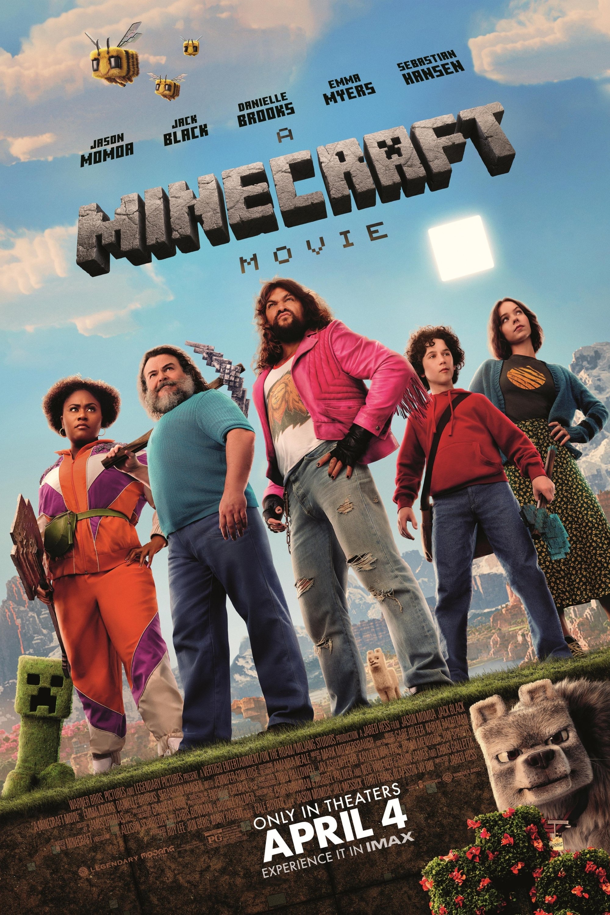 Immagine Un film Minecraft - Poster - Sfondi
