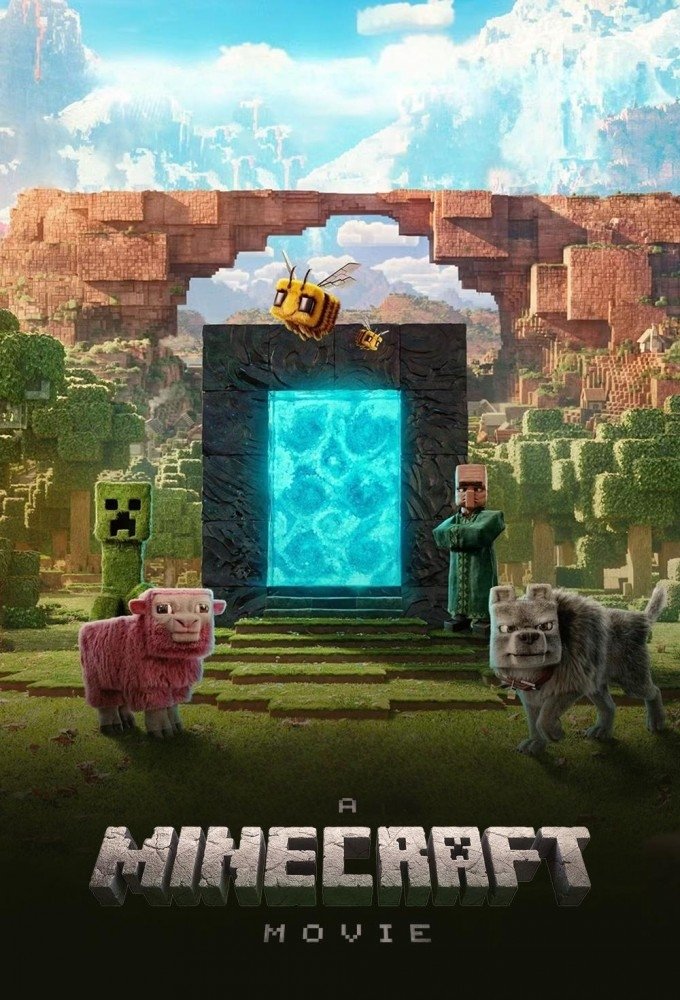 Immagine Un film Minecraft - Poster - Sfondi