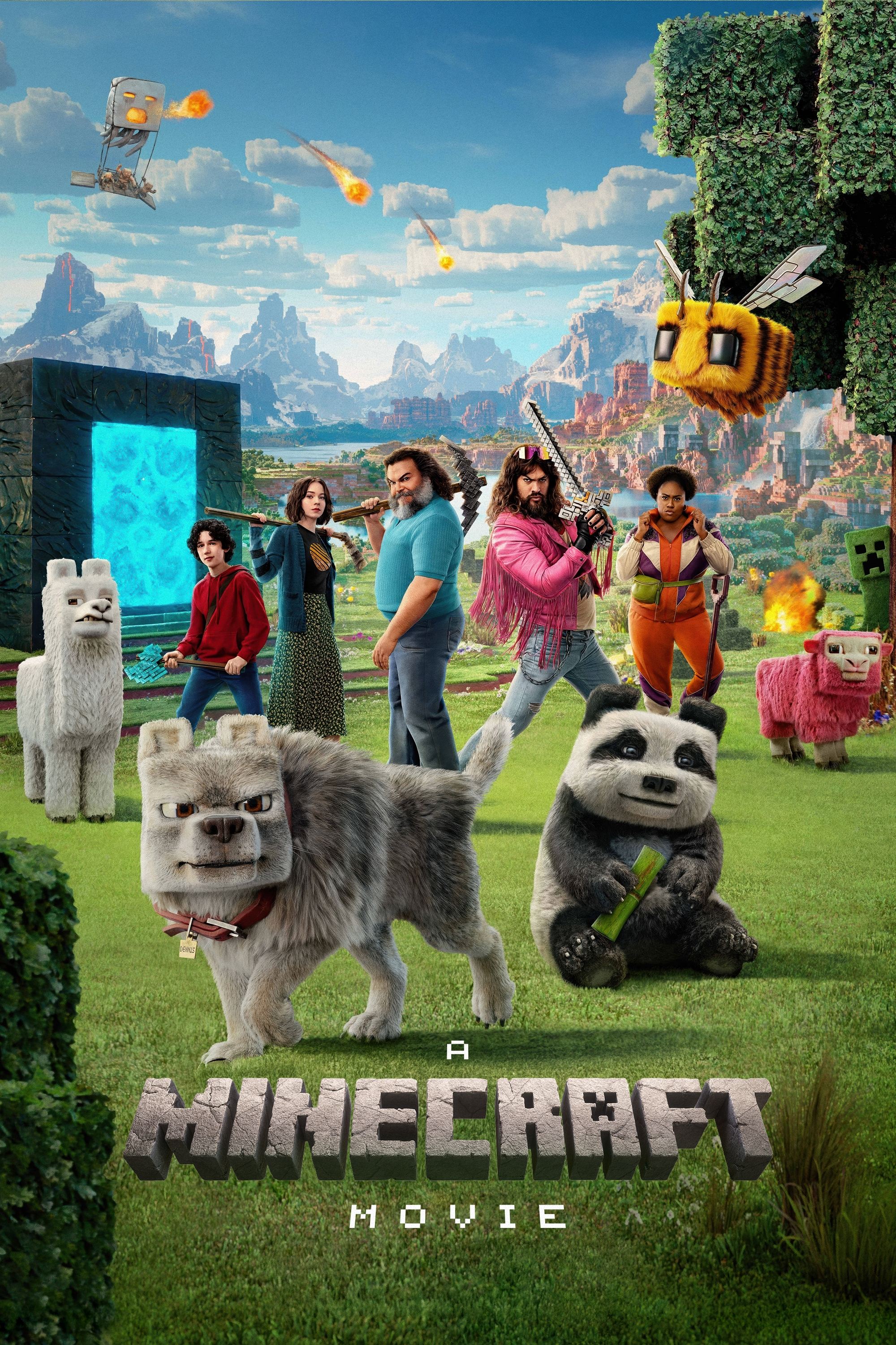 Immagine Un film Minecraft - Poster - Sfondi