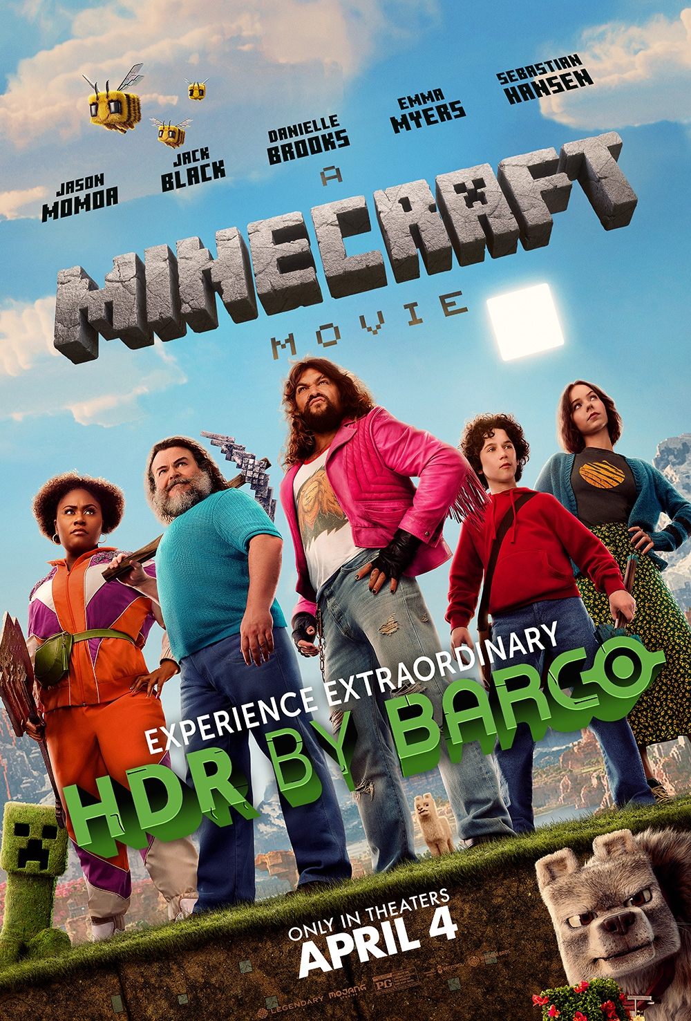 Immagine Un film Minecraft - Poster - Sfondi