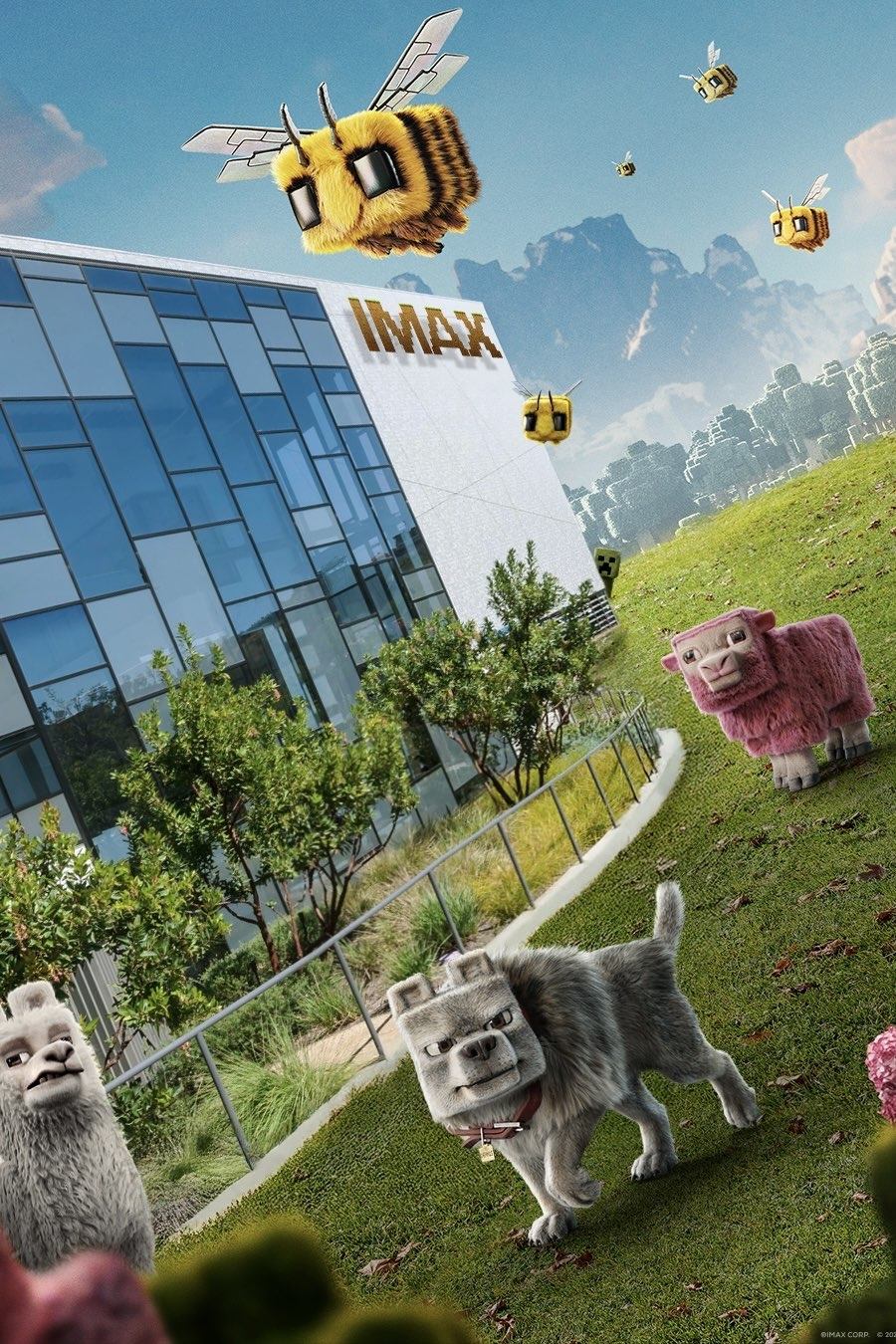 Immagine Un film Minecraft - Poster - Sfondi