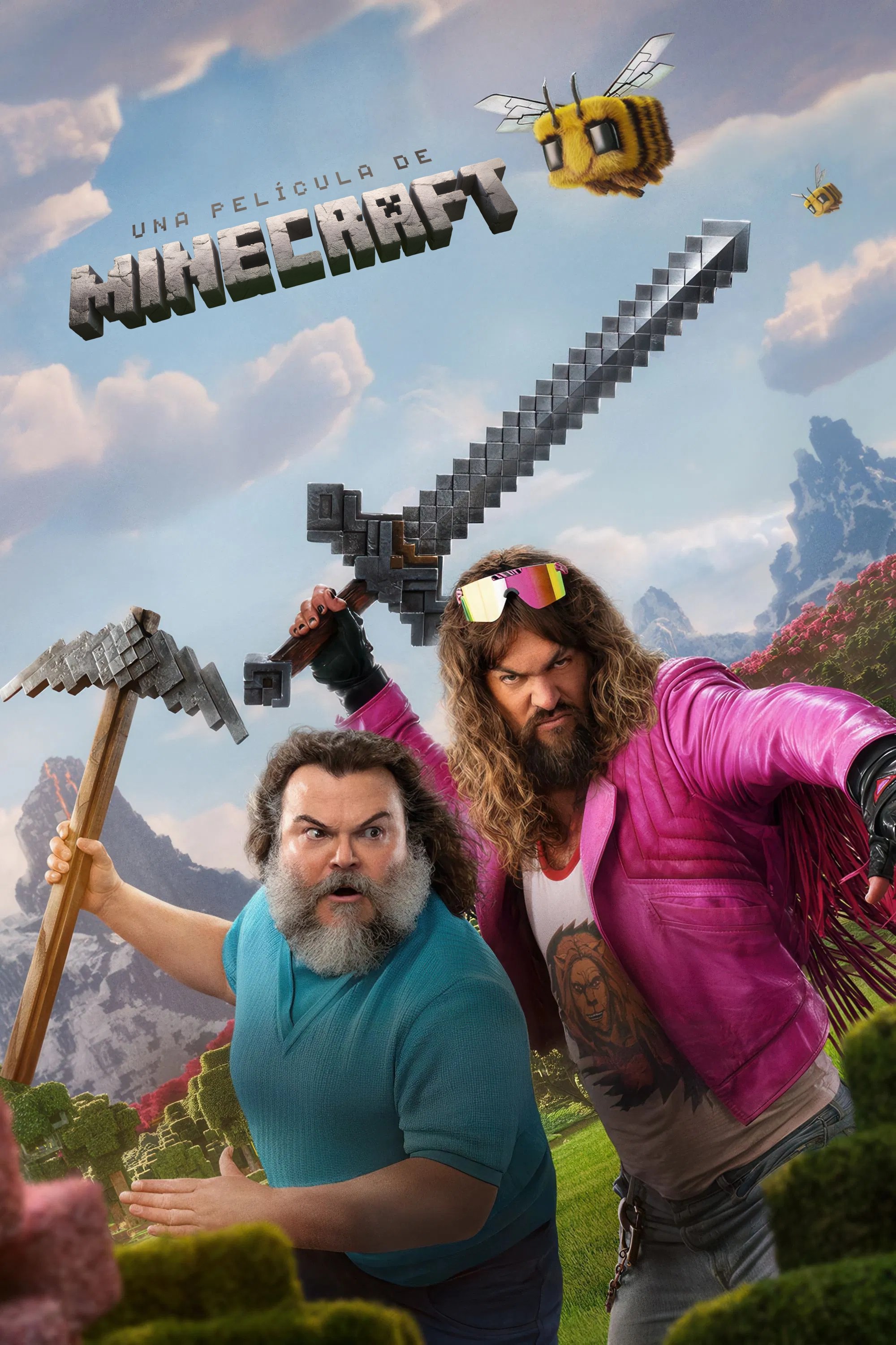 Immagine Un film Minecraft - Poster - Sfondi