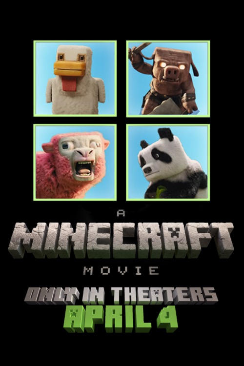 Immagine Un film Minecraft - Poster - Sfondi