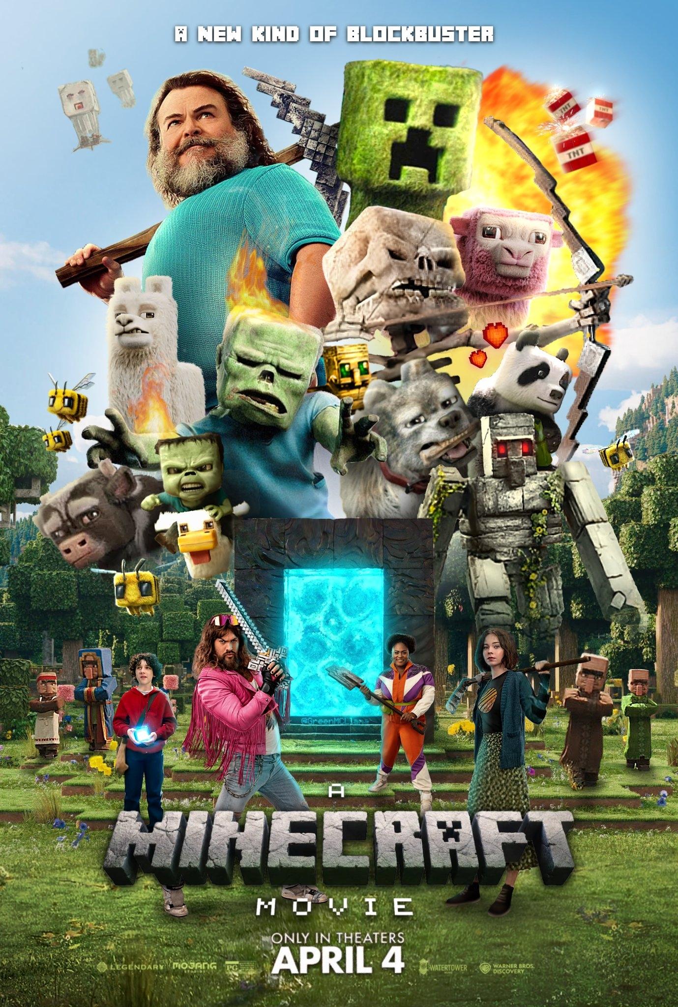 Immagine Un film Minecraft - Poster - Sfondi