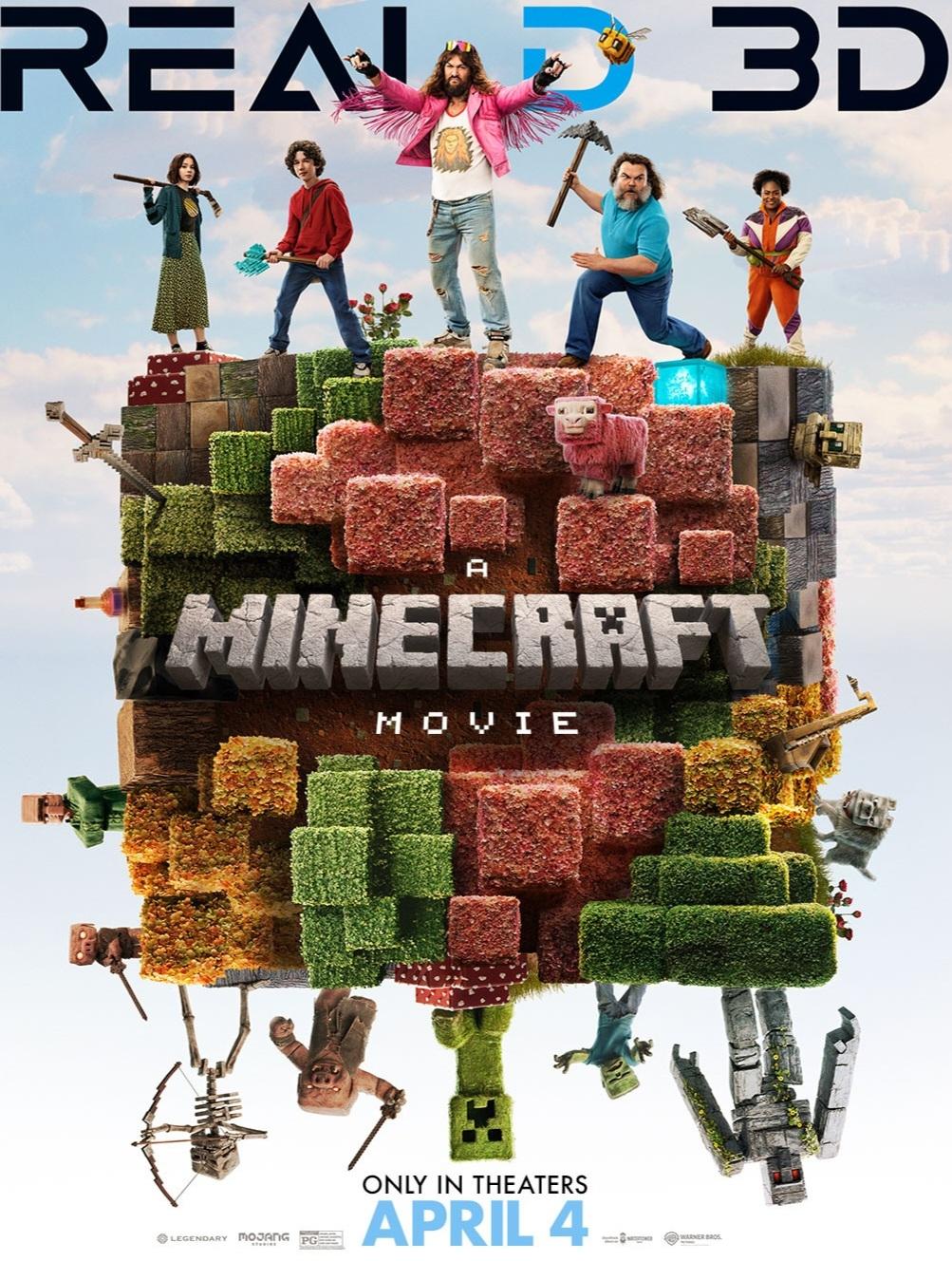 Immagine Un film Minecraft - Poster - Sfondi