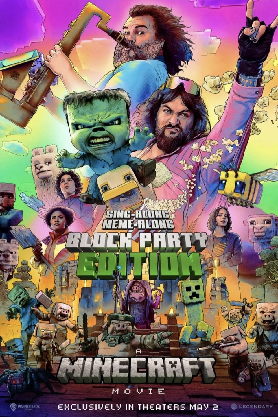 Immagine Un film Minecraft - Poster - Sfondi