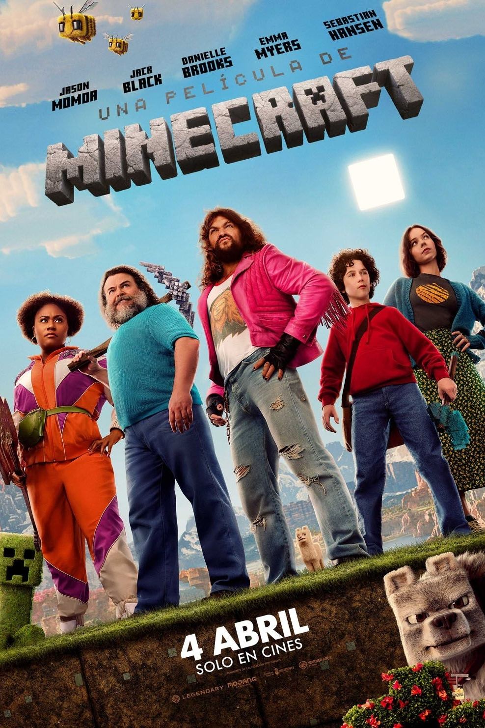 Immagine Un film Minecraft - Poster - Sfondi