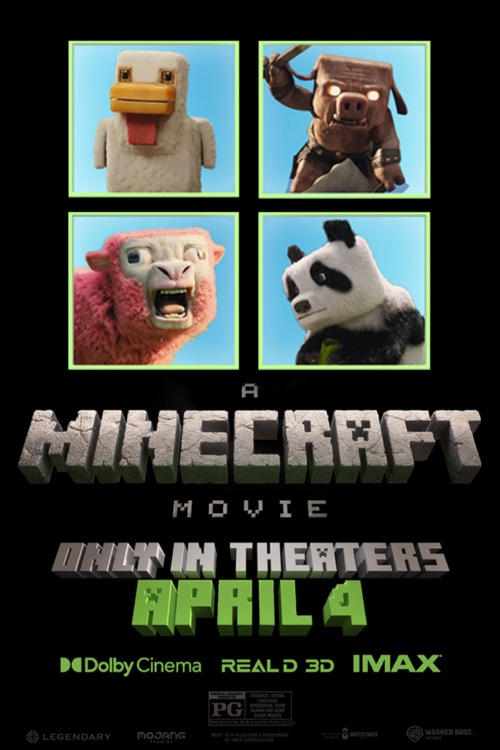 Immagine Un film Minecraft - Poster - Sfondi