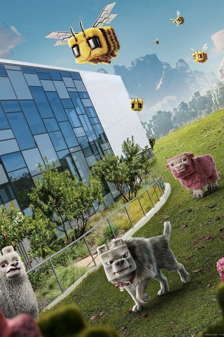 Immagine Un film Minecraft - Poster - Sfondi