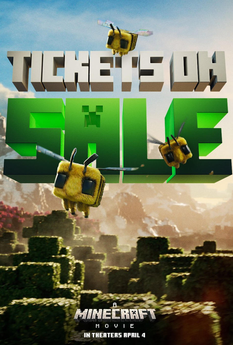 Immagine Un film Minecraft - Poster - Sfondi