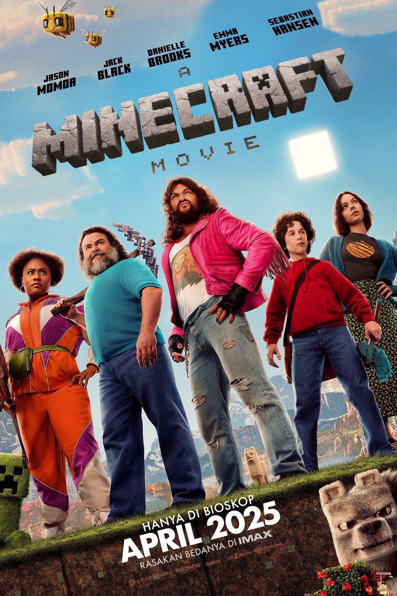 Immagine Un film Minecraft - Poster - Sfondi
