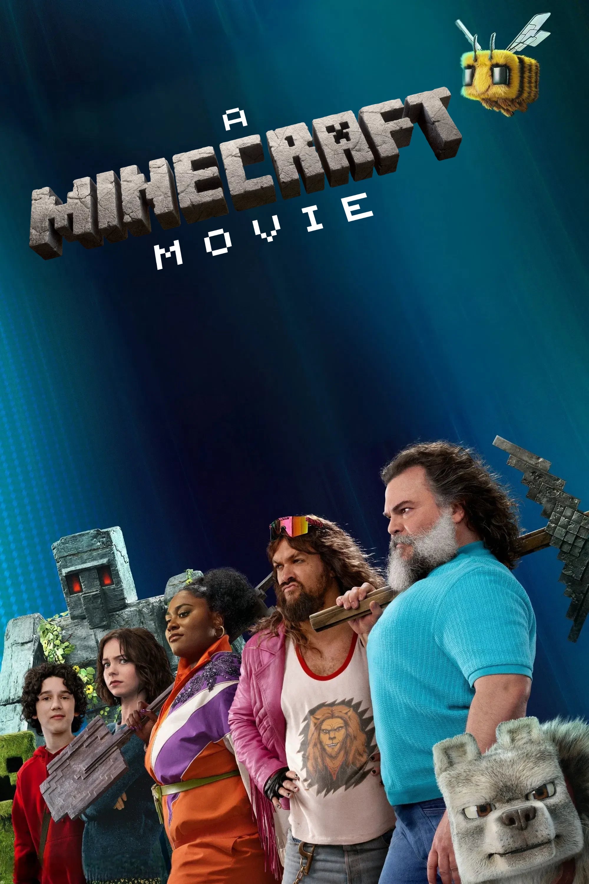 Immagine Un film Minecraft - Poster - Sfondi