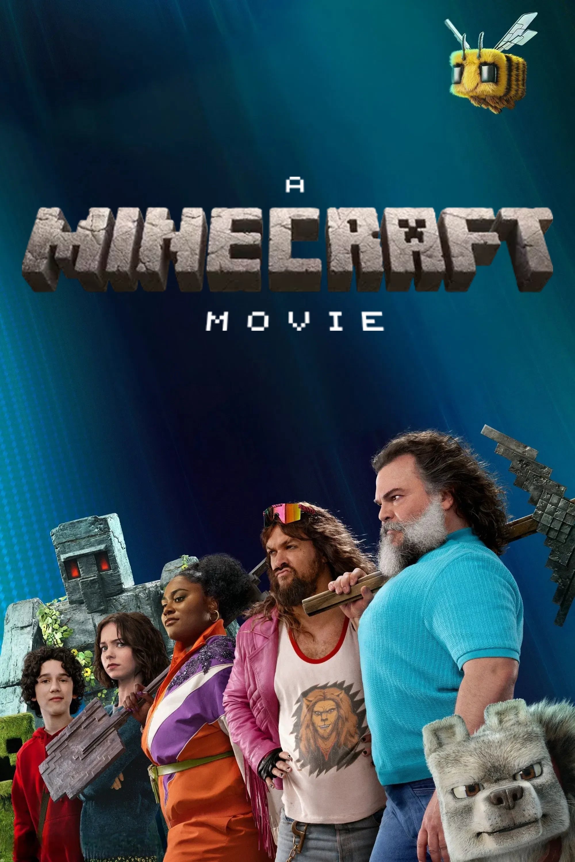 Immagine Un film Minecraft - Poster - Sfondi