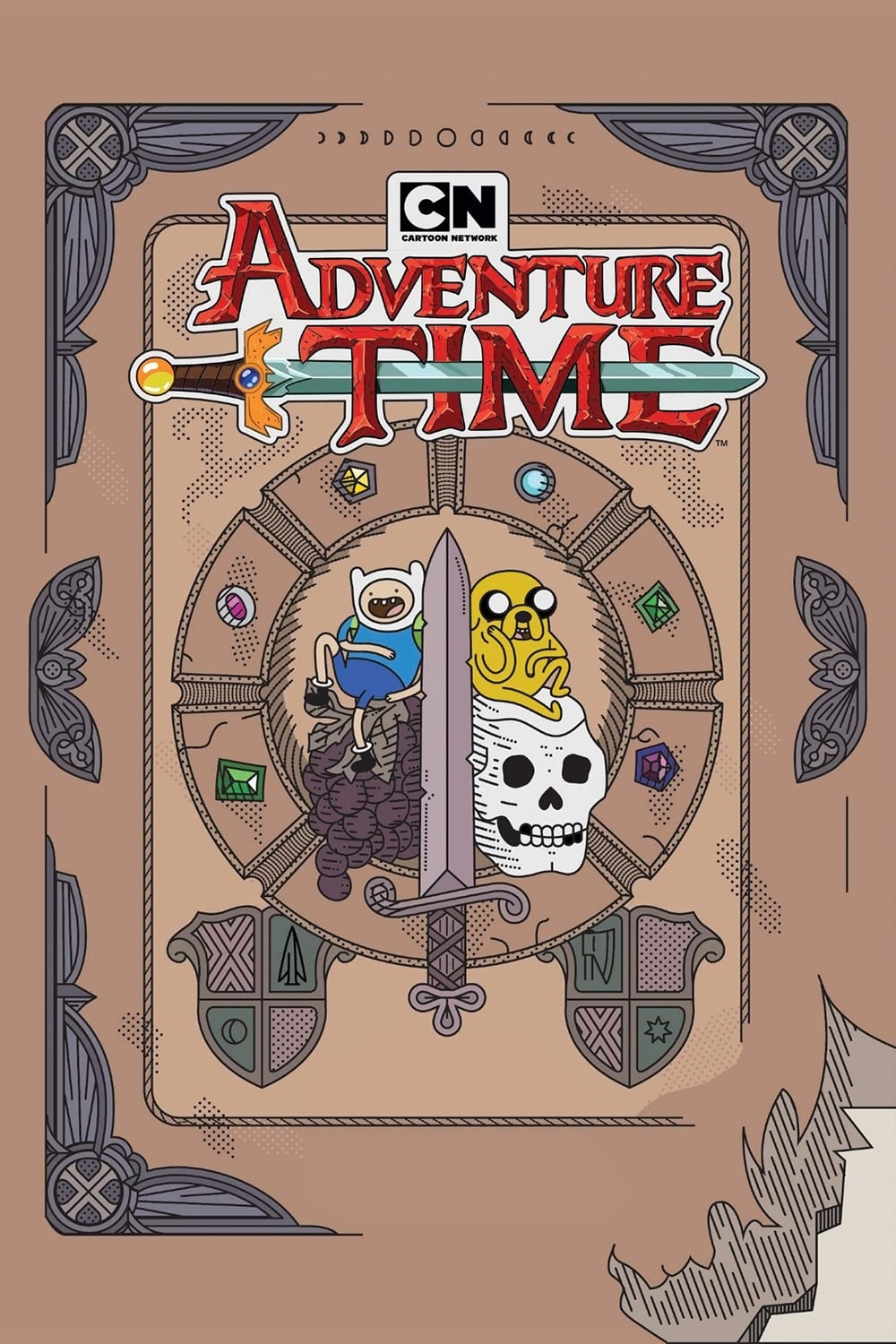Immagine Poster serie TV 5 Adventure Time