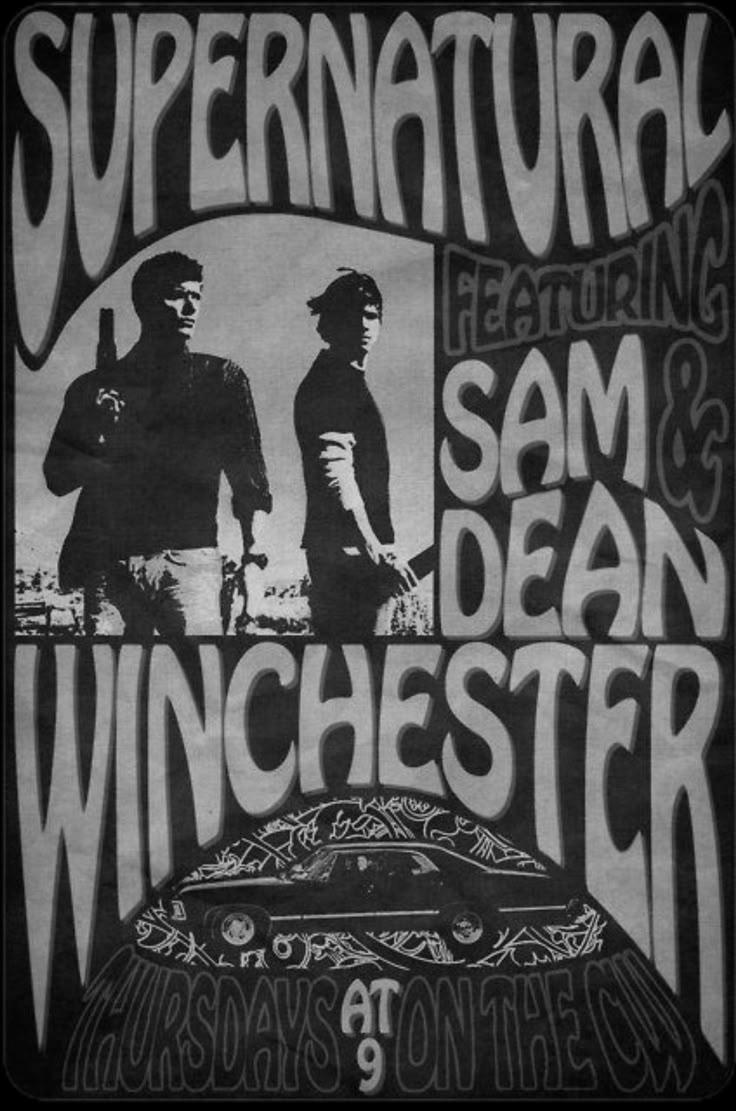 Immagine Poster serie TV 132 Supernatural