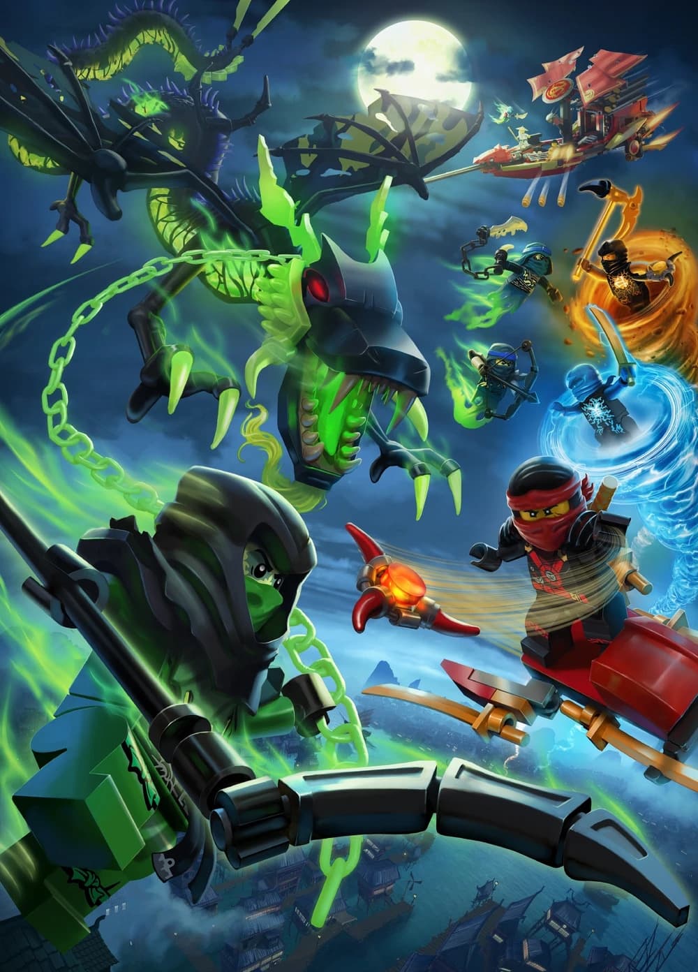 Immagine Poster serie TV 16 LEGO Ninjago: Masters of Spinjitzu