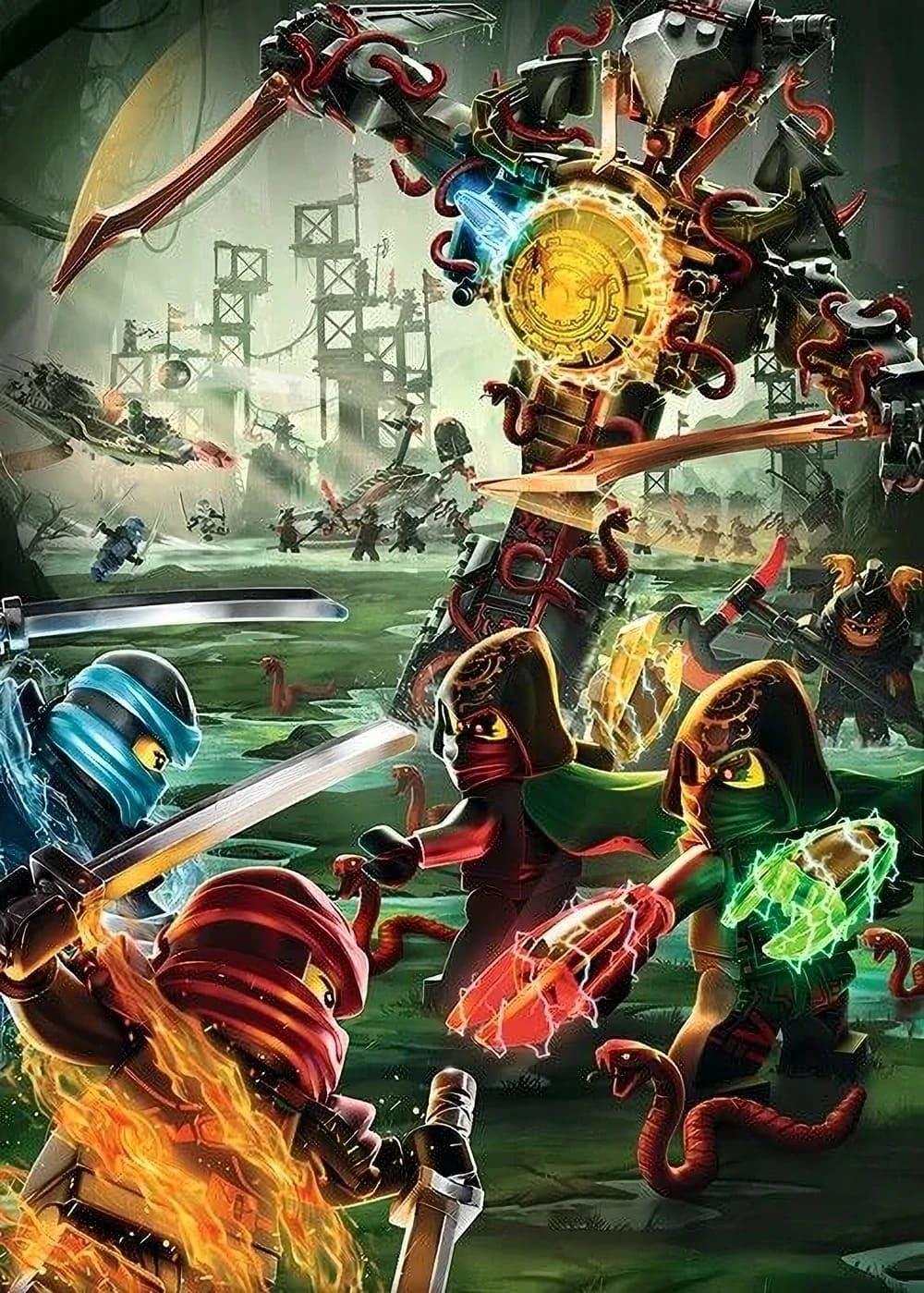 Immagine Poster serie TV 19 LEGO Ninjago: Masters of Spinjitzu