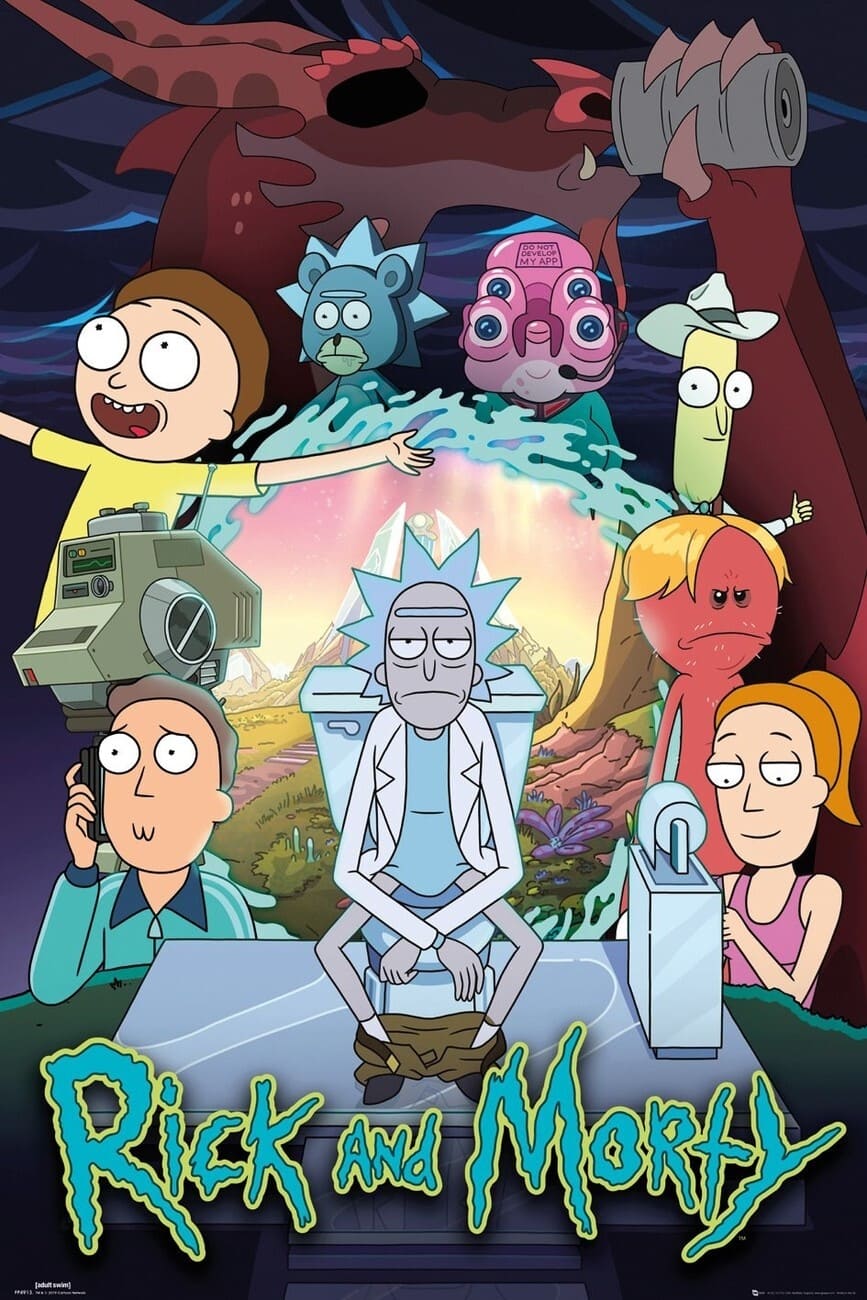 Immagine Poster serie TV 11 Rick and Morty
