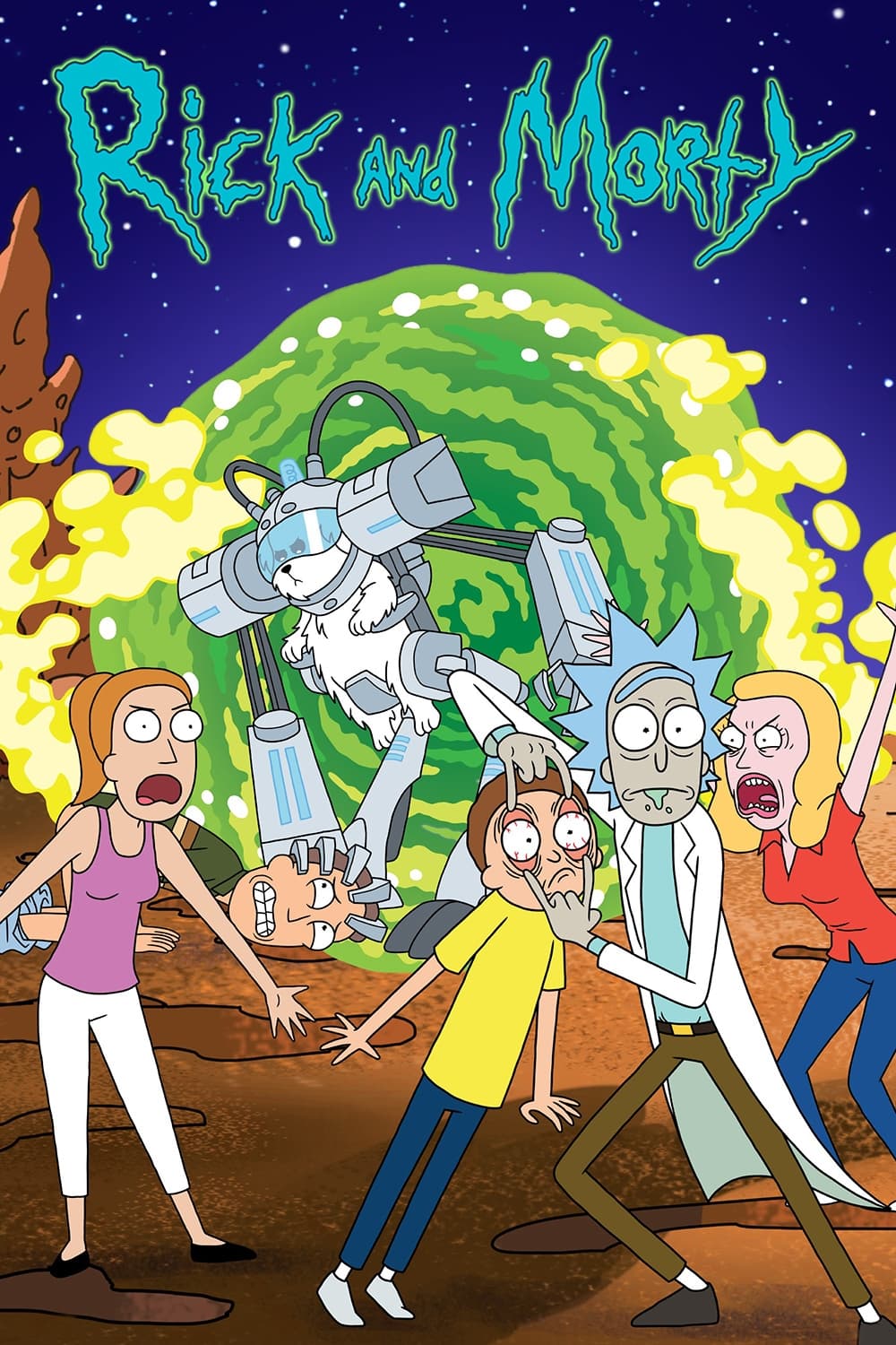 Immagine Poster serie TV 32 Rick and Morty