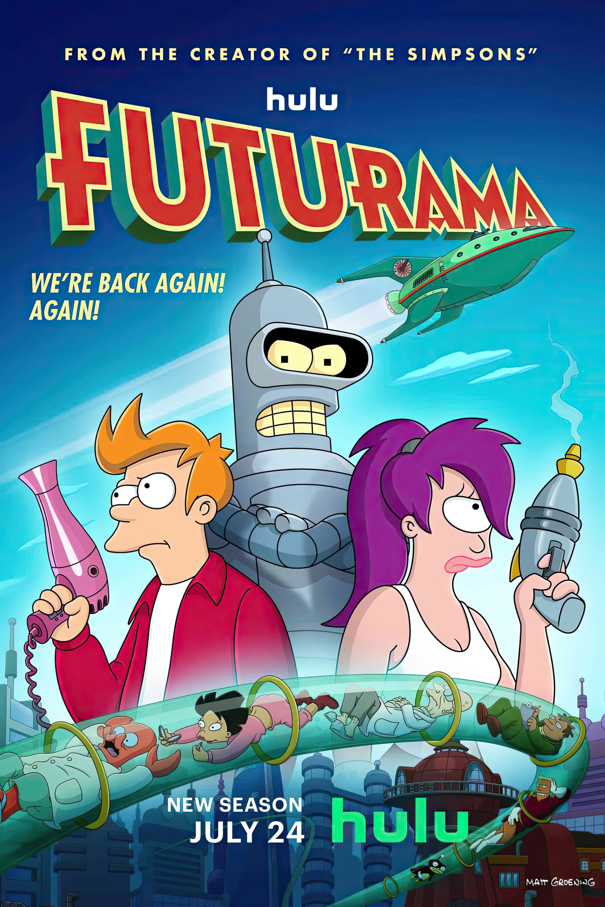 Immagine Poster serie TV 48 Futurama
