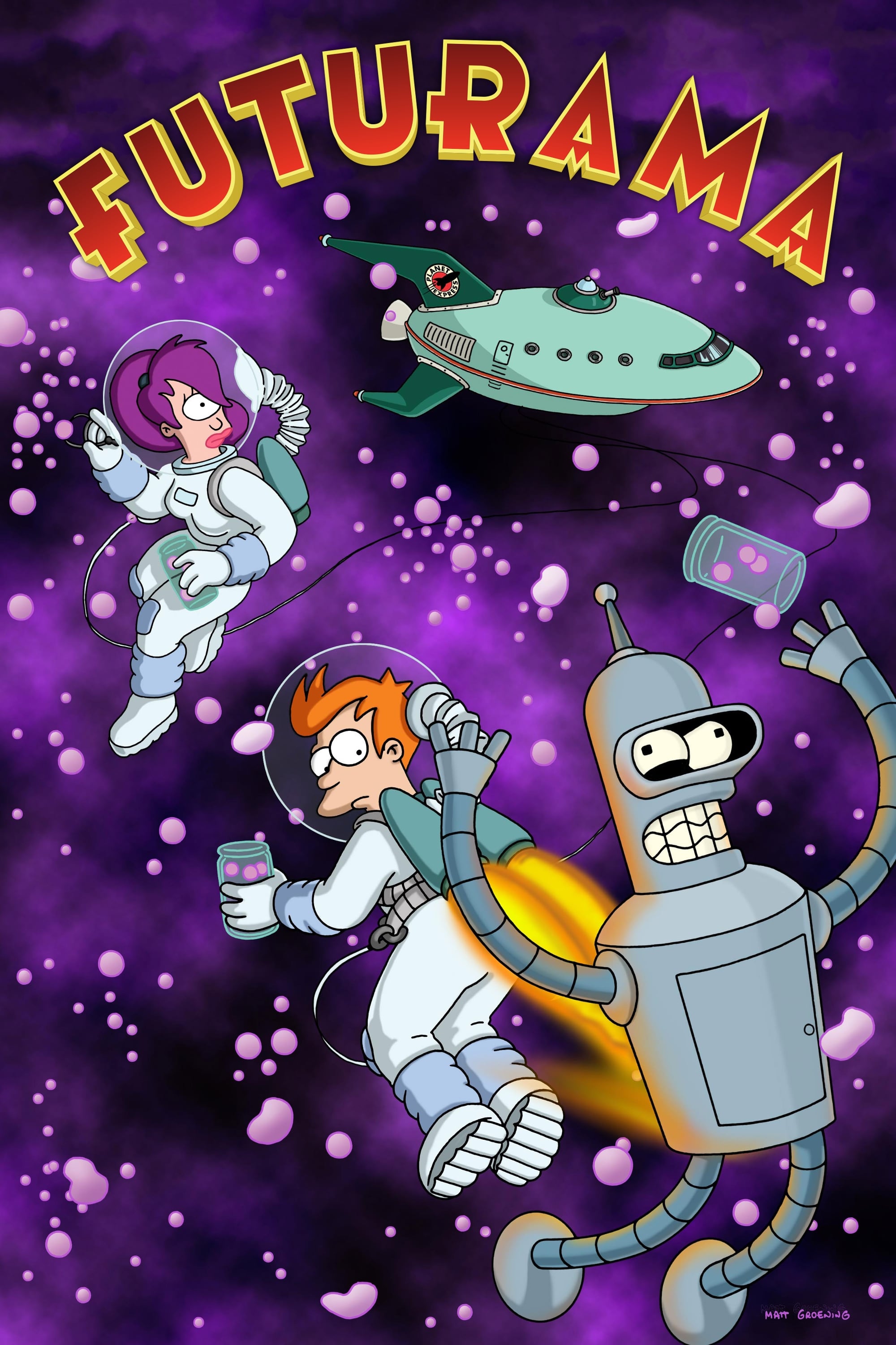Immagine Poster serie TV 3 Futurama