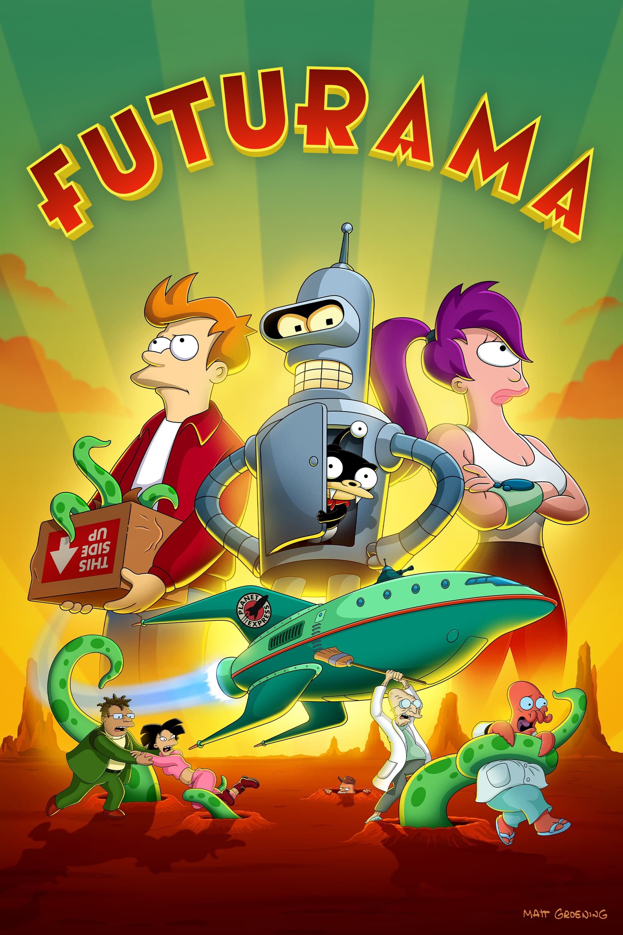 Immagine Poster serie TV 23 Futurama