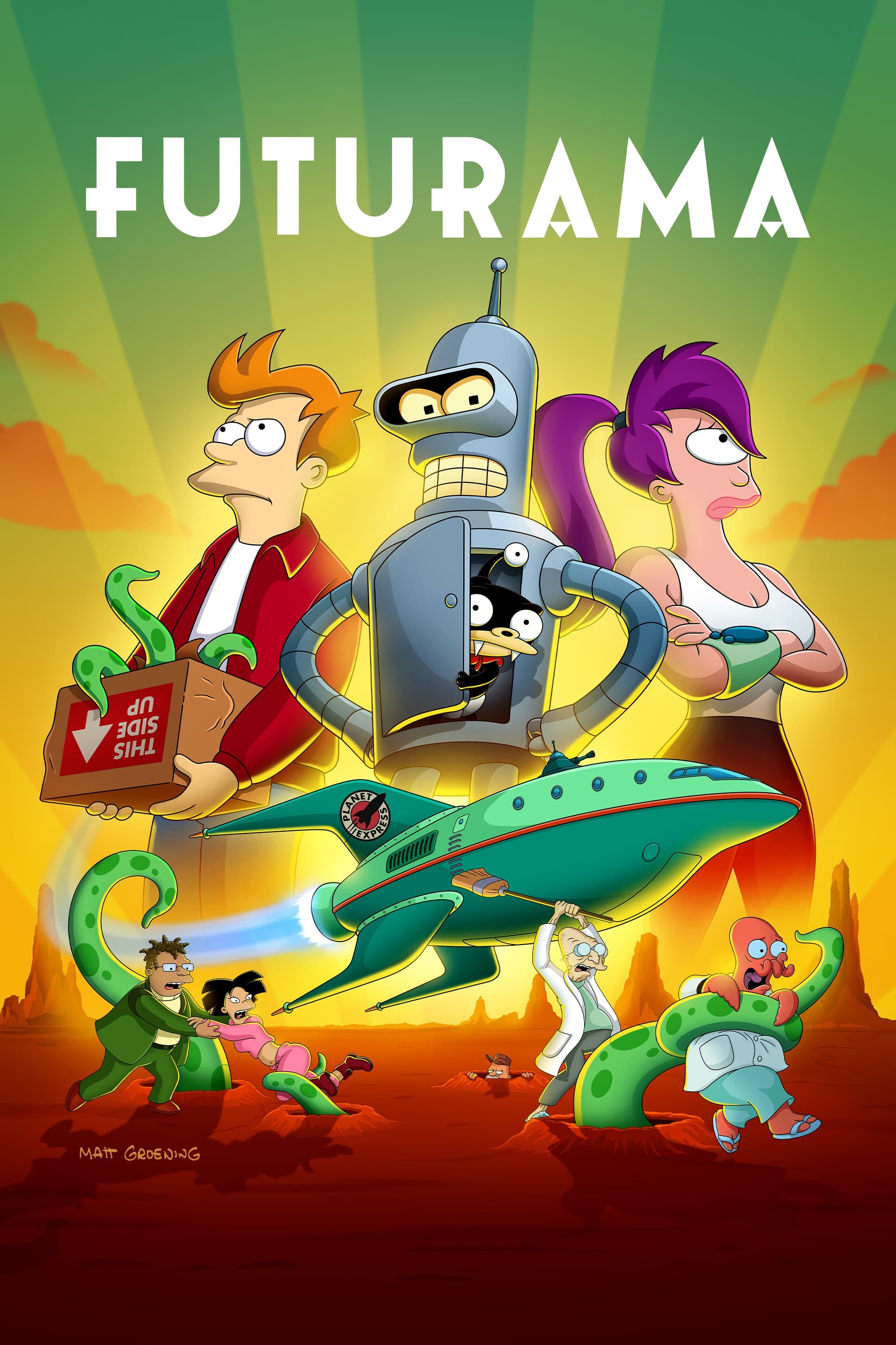 Immagine Poster serie TV 52 Futurama