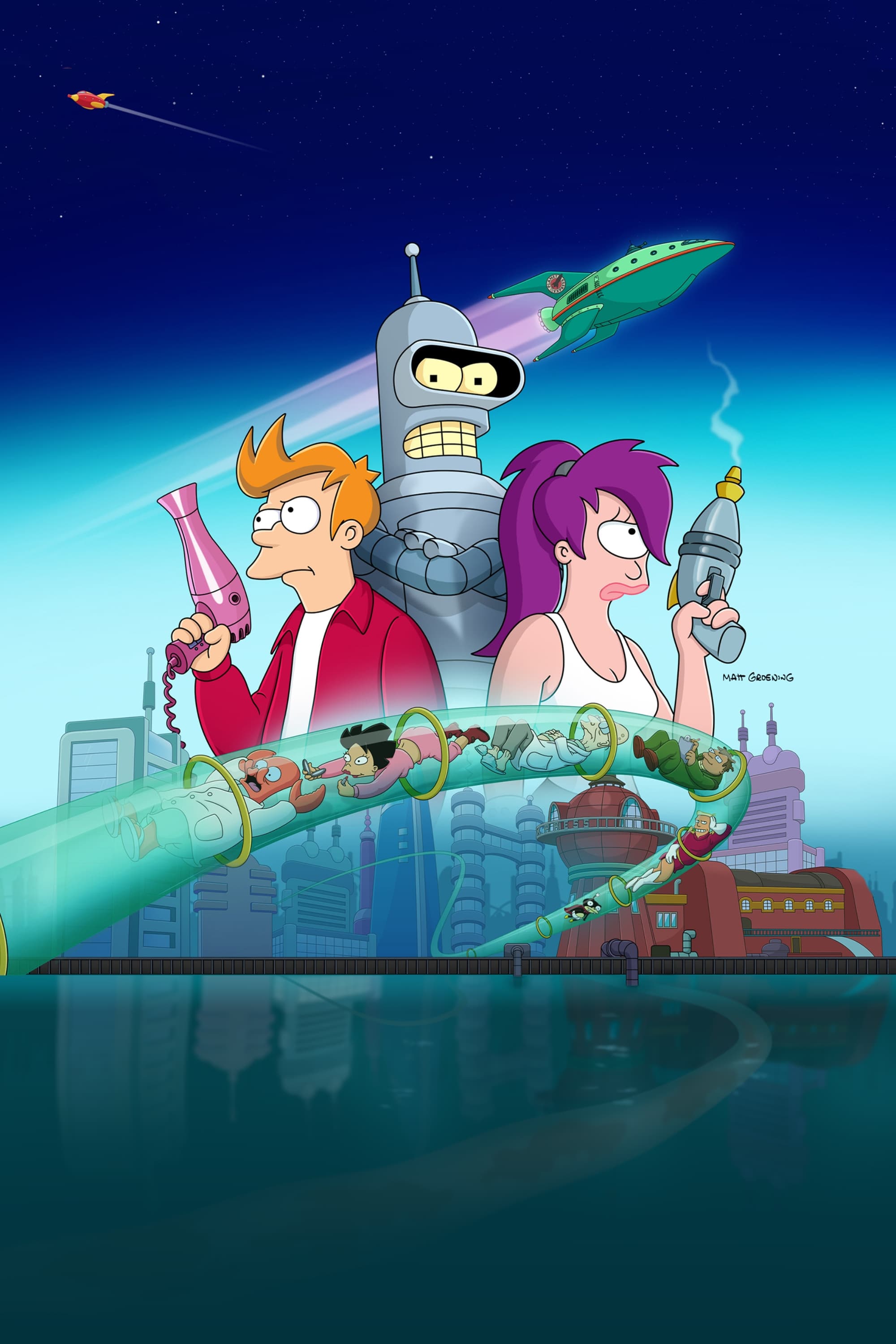 Immagine Poster serie TV 12 Futurama