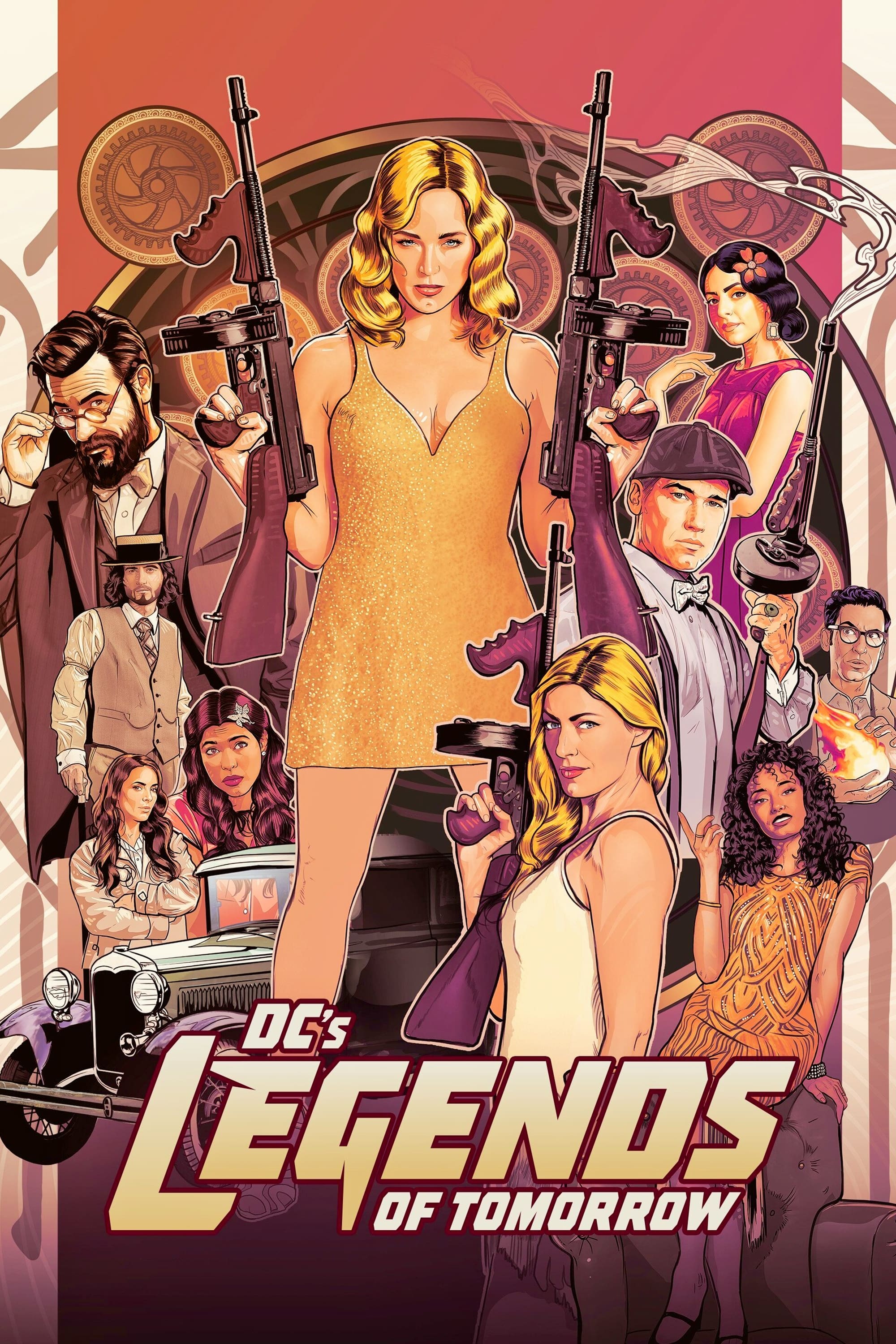 Immagine Poster serie TV 4 DC's Legends of Tomorrow